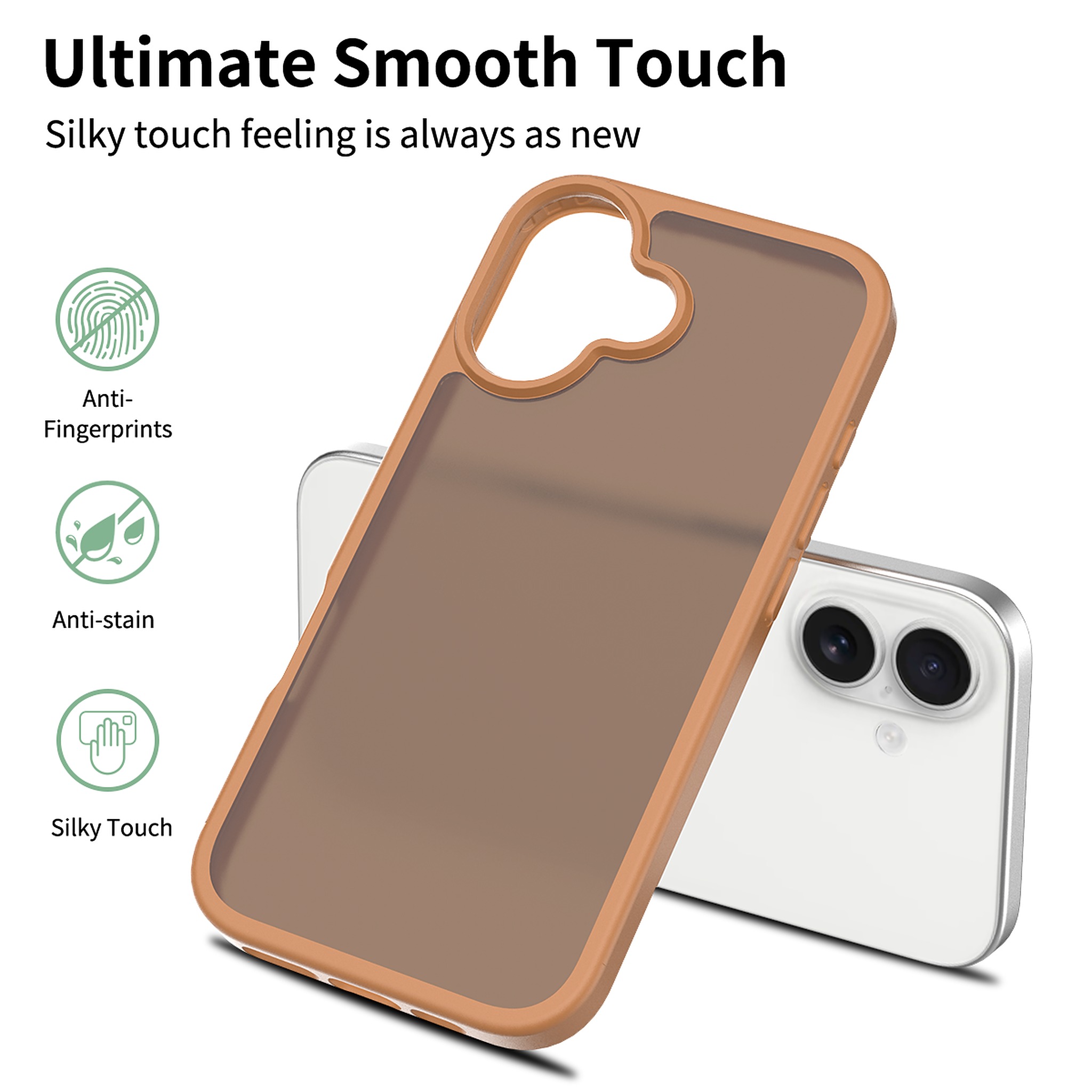 SendaFit Matte Skin-Feel Two-in-One Case for iPhone 17 detail 11