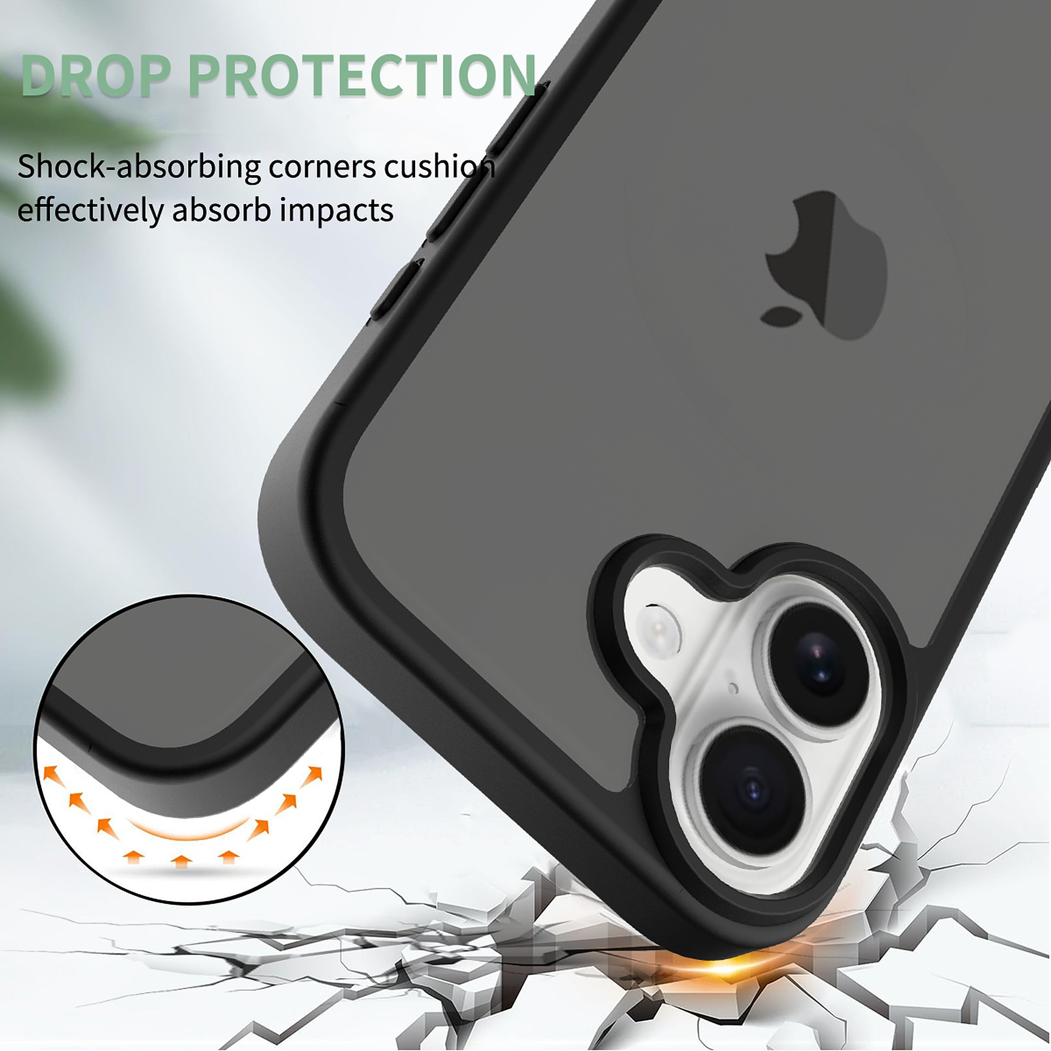 SendaFit Matte Skin-Feel Two-in-One Case for iPhone 17 detail 12