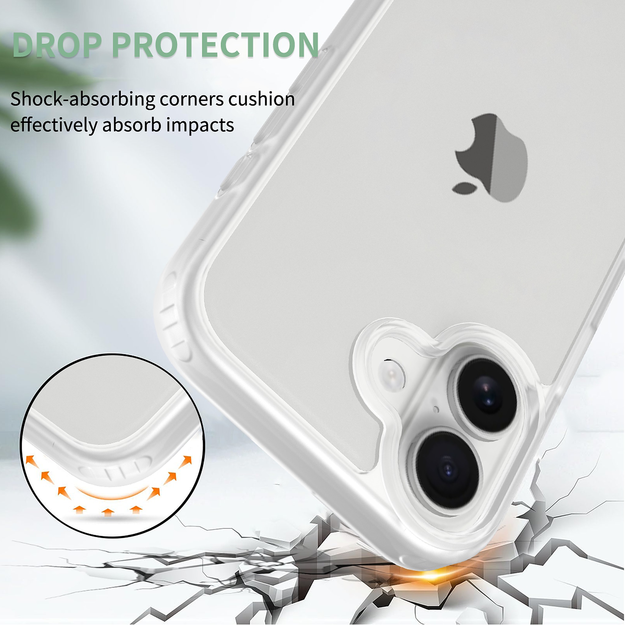 SendaFit Matte Skin-Feel Two-in-One Case for iPhone 17 detail 16