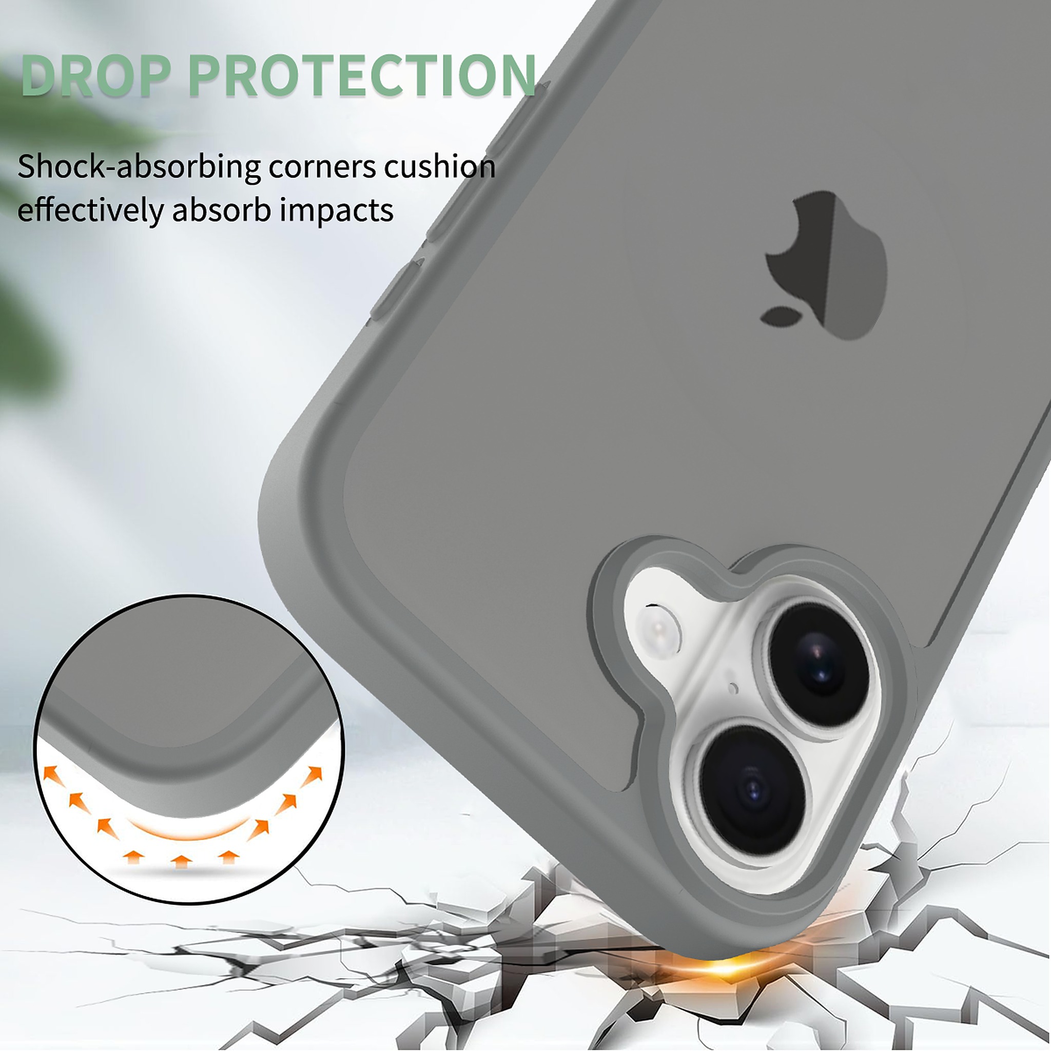 SendaFit Matte Skin-Feel Two-in-One Case for iPhone 17 detail 17