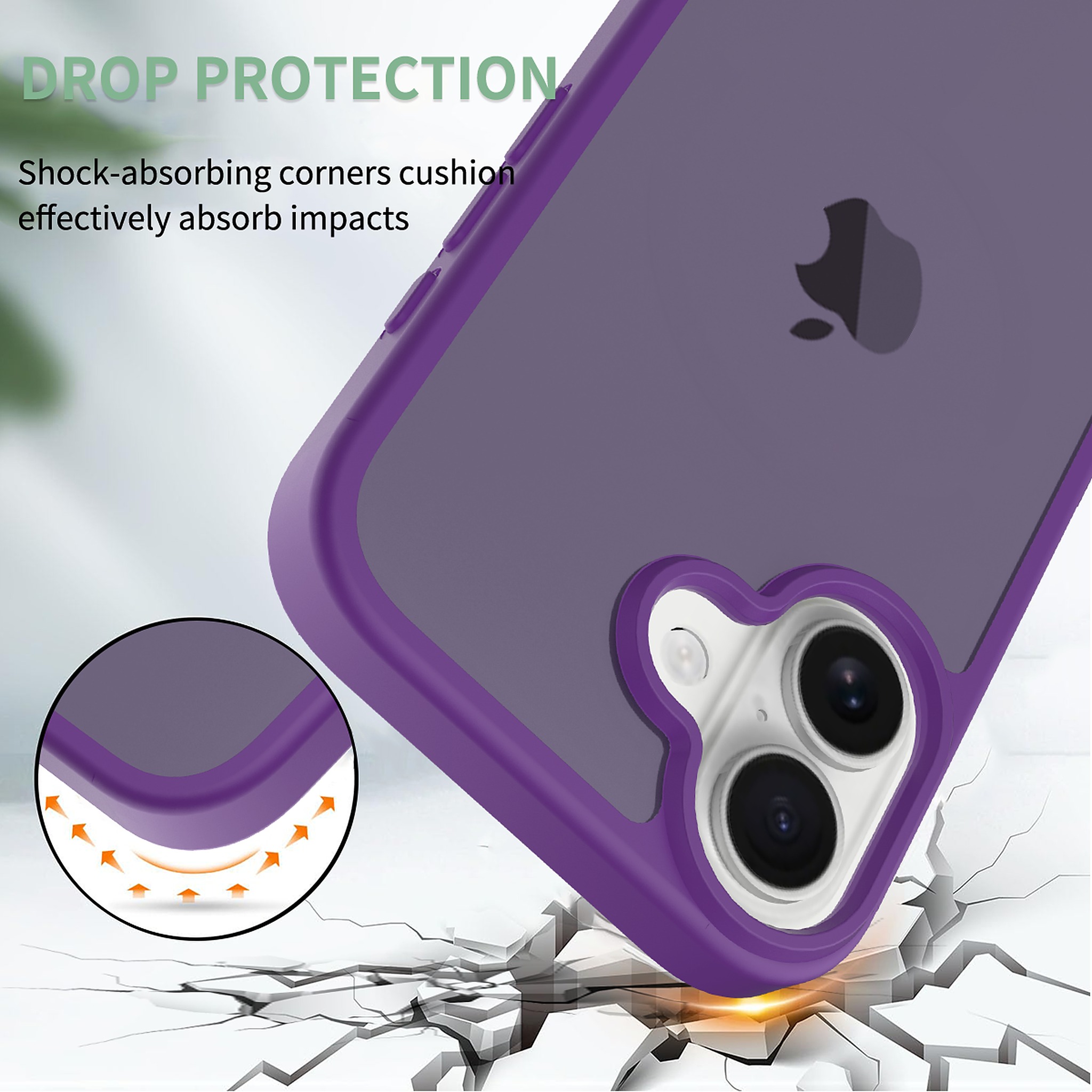 SendaFit Matte Skin-Feel Two-in-One Case for iPhone 17 detail 20