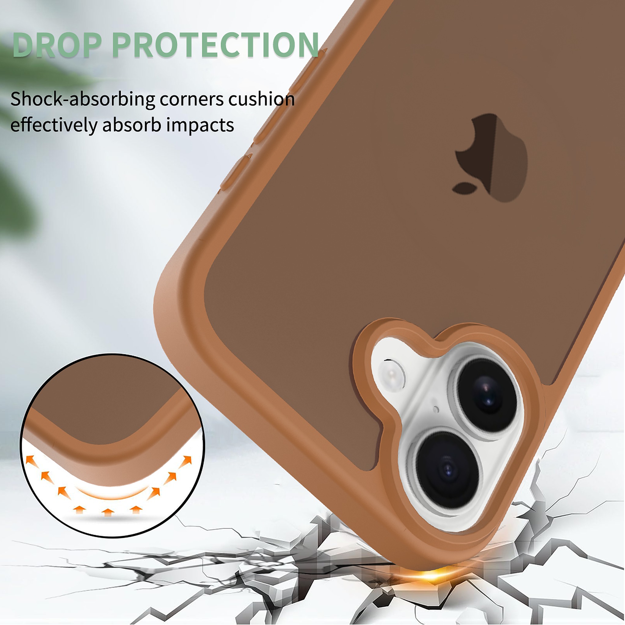 SendaFit Matte Skin-Feel Two-in-One Case for iPhone 17 detail 22