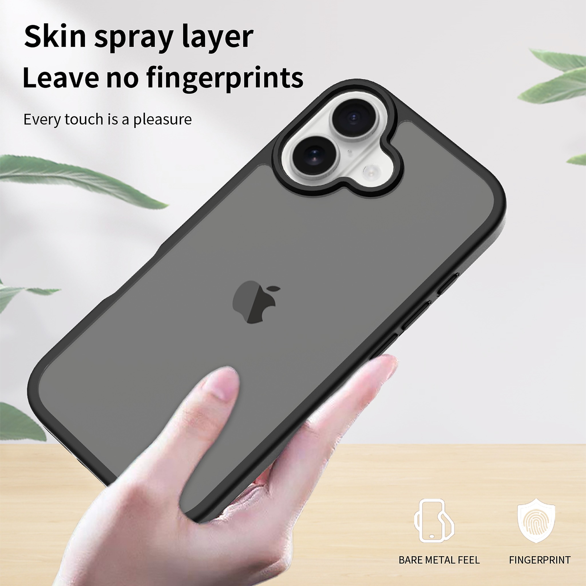SendaFit Matte Skin-Feel Two-in-One Case for iPhone 17 detail 23