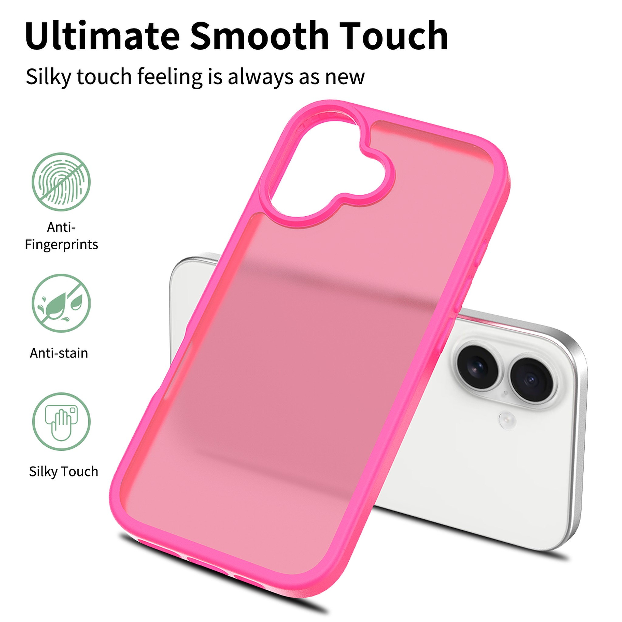 SendaFit Matte Skin-Feel Two-in-One Case for iPhone 17 detail 3