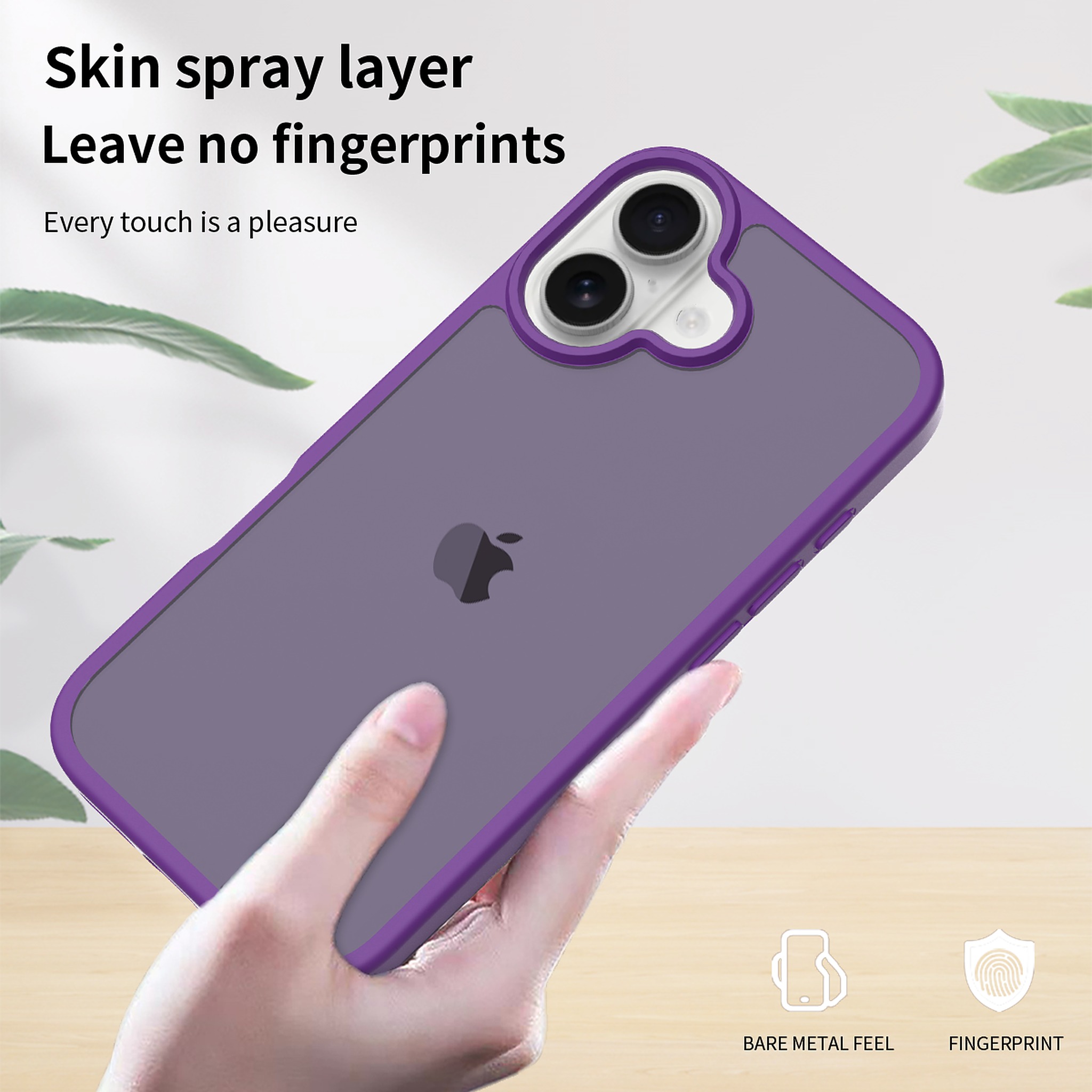 SendaFit Matte Skin-Feel Two-in-One Case for iPhone 17 detail 31