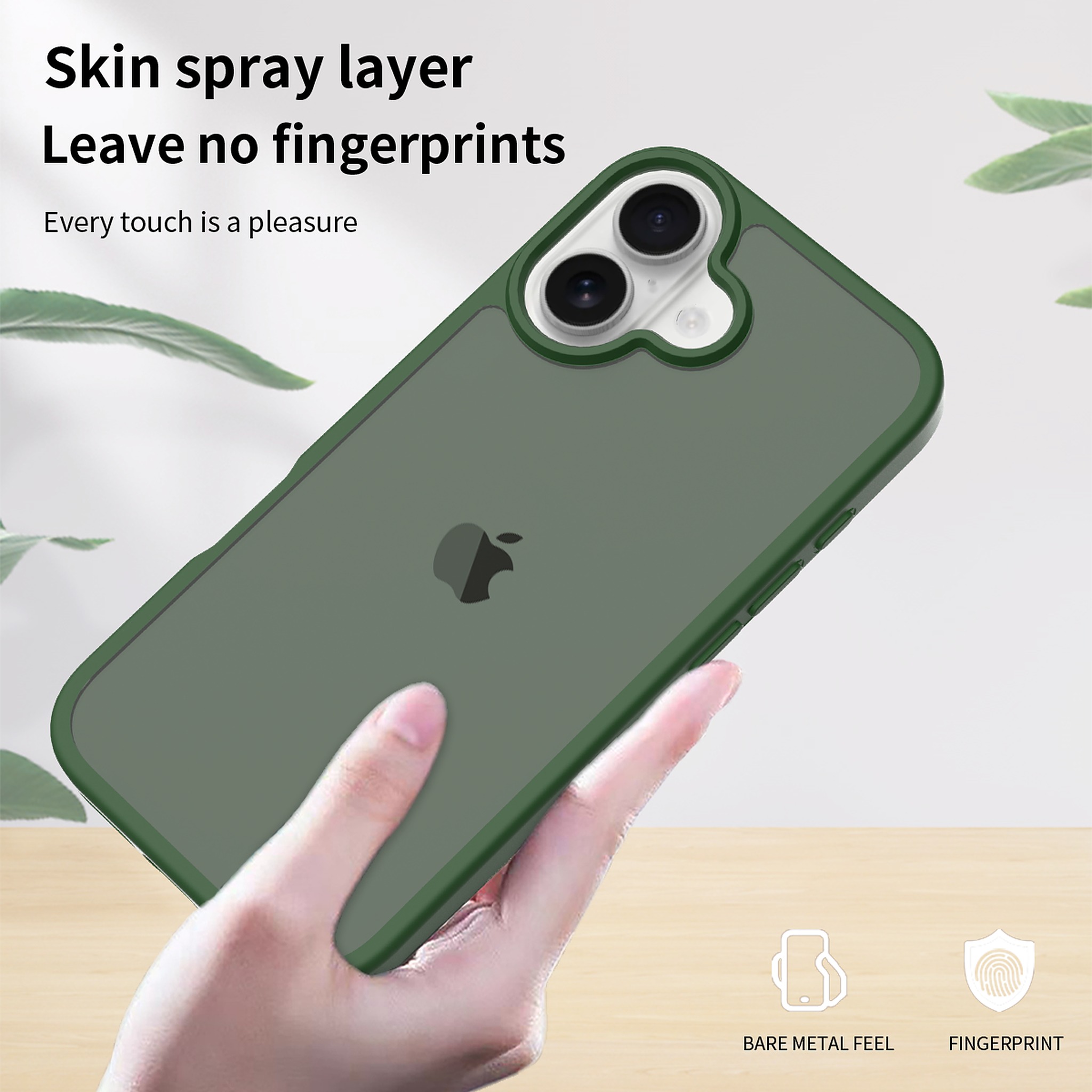 SendaFit Matte Skin-Feel Two-in-One Case for iPhone 17 detail 32