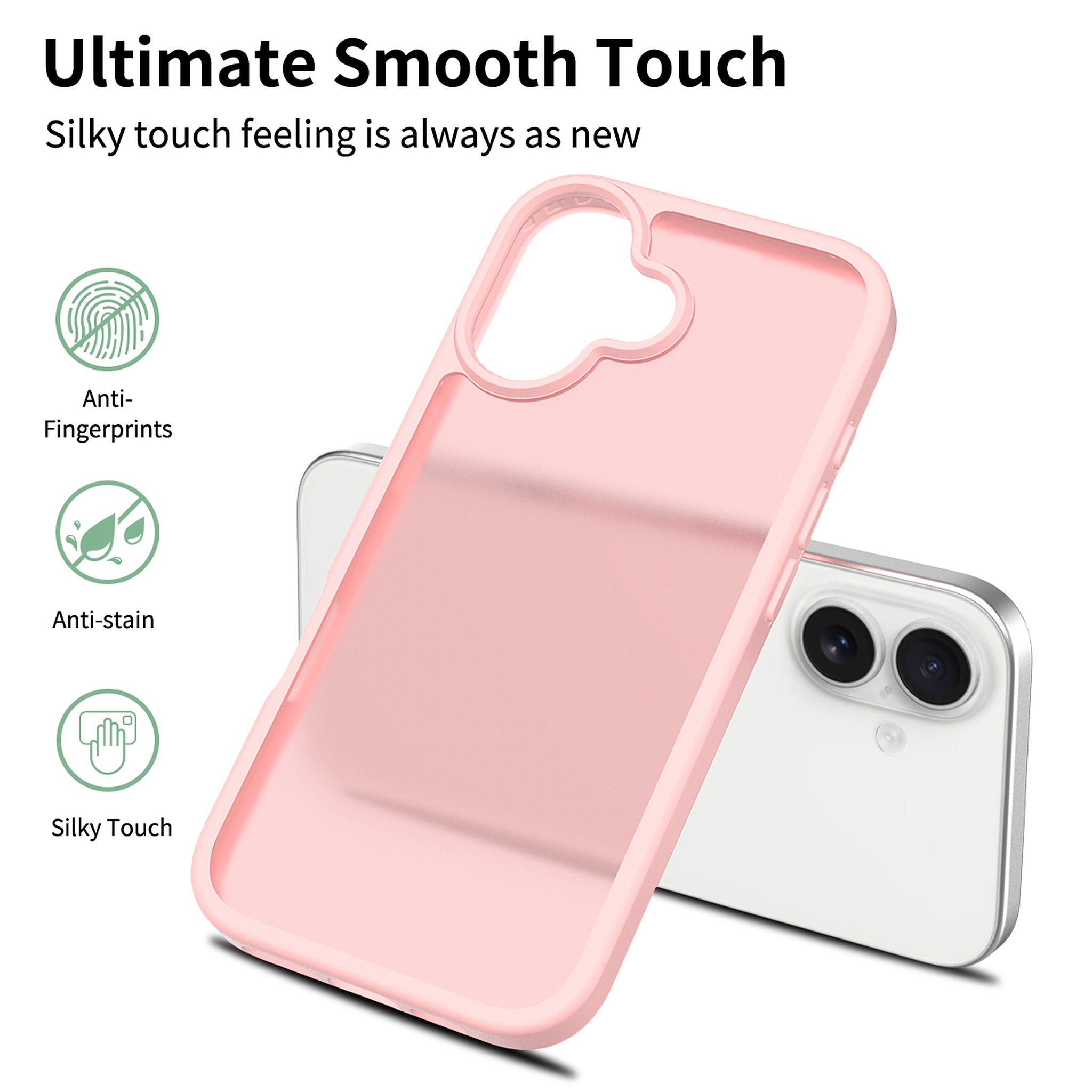 SendaFit Matte Skin-Feel Two-in-One Case for iPhone 17 detail 4