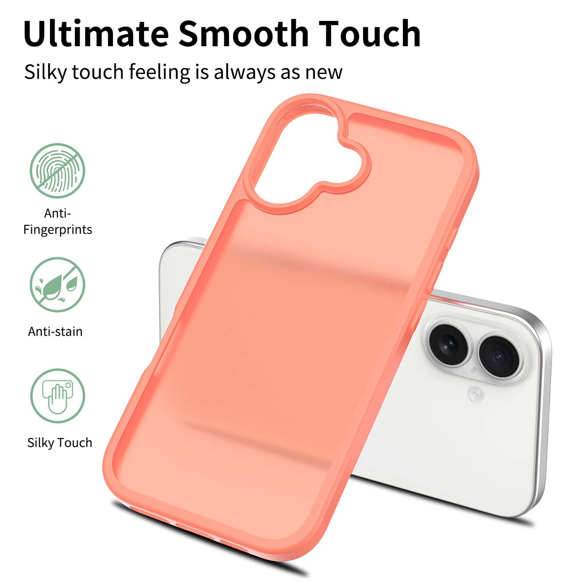 SendaFit Matte Skin-Feel Two-in-One Case for iPhone 17 detail 46