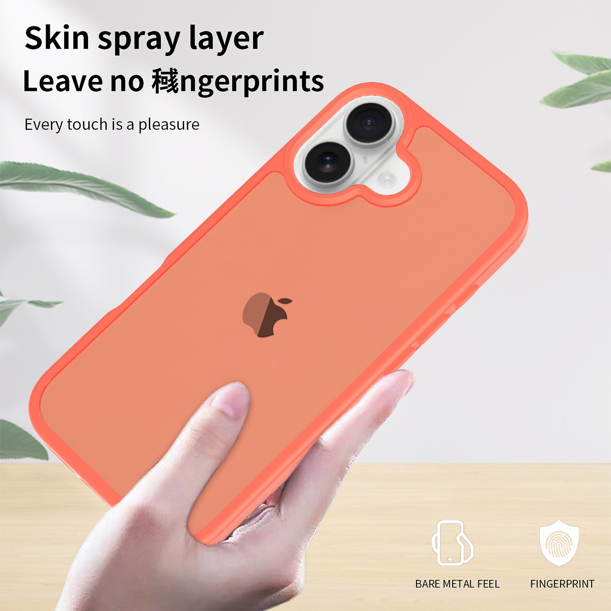 SendaFit Matte Skin-Feel Two-in-One Case for iPhone 17 detail 48