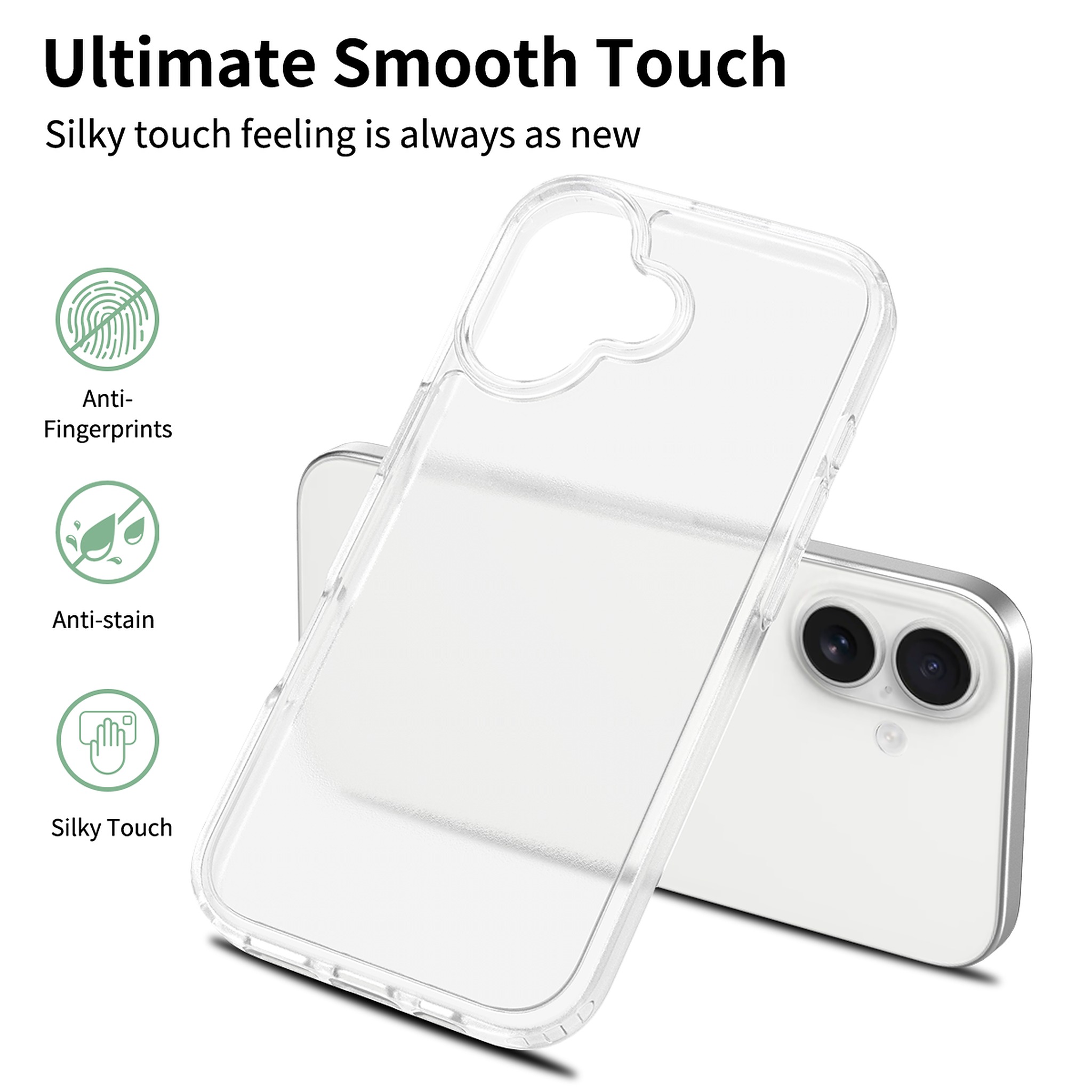 SendaFit Matte Skin-Feel Two-in-One Case for iPhone 17 detail 5