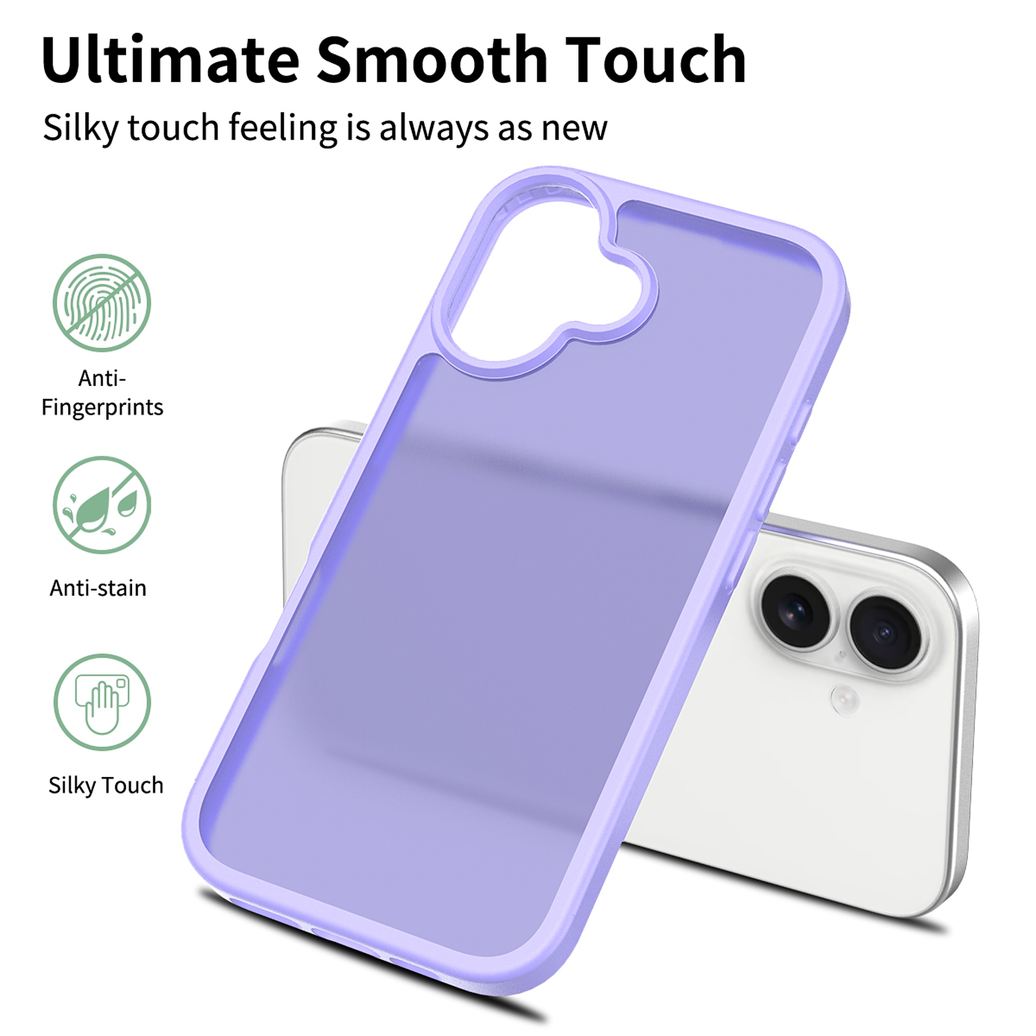 SendaFit Matte Skin-Feel Two-in-One Case for iPhone 17 detail 8
