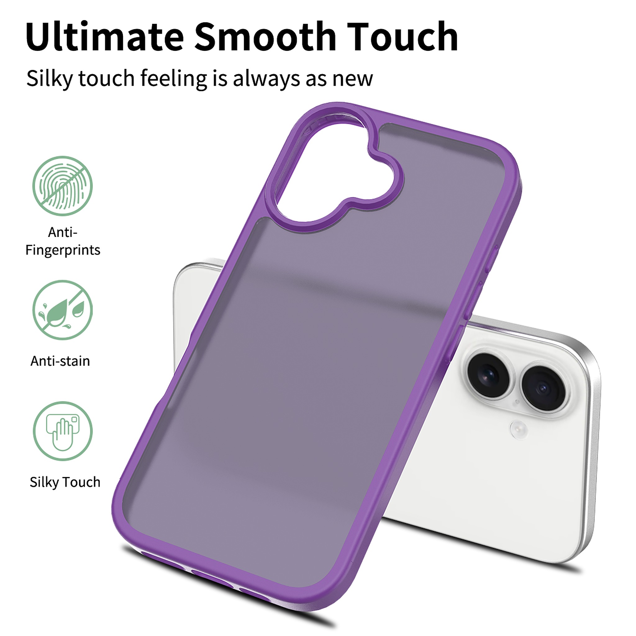 SendaFit Matte Skin-Feel Two-in-One Case for iPhone 17 detail 9