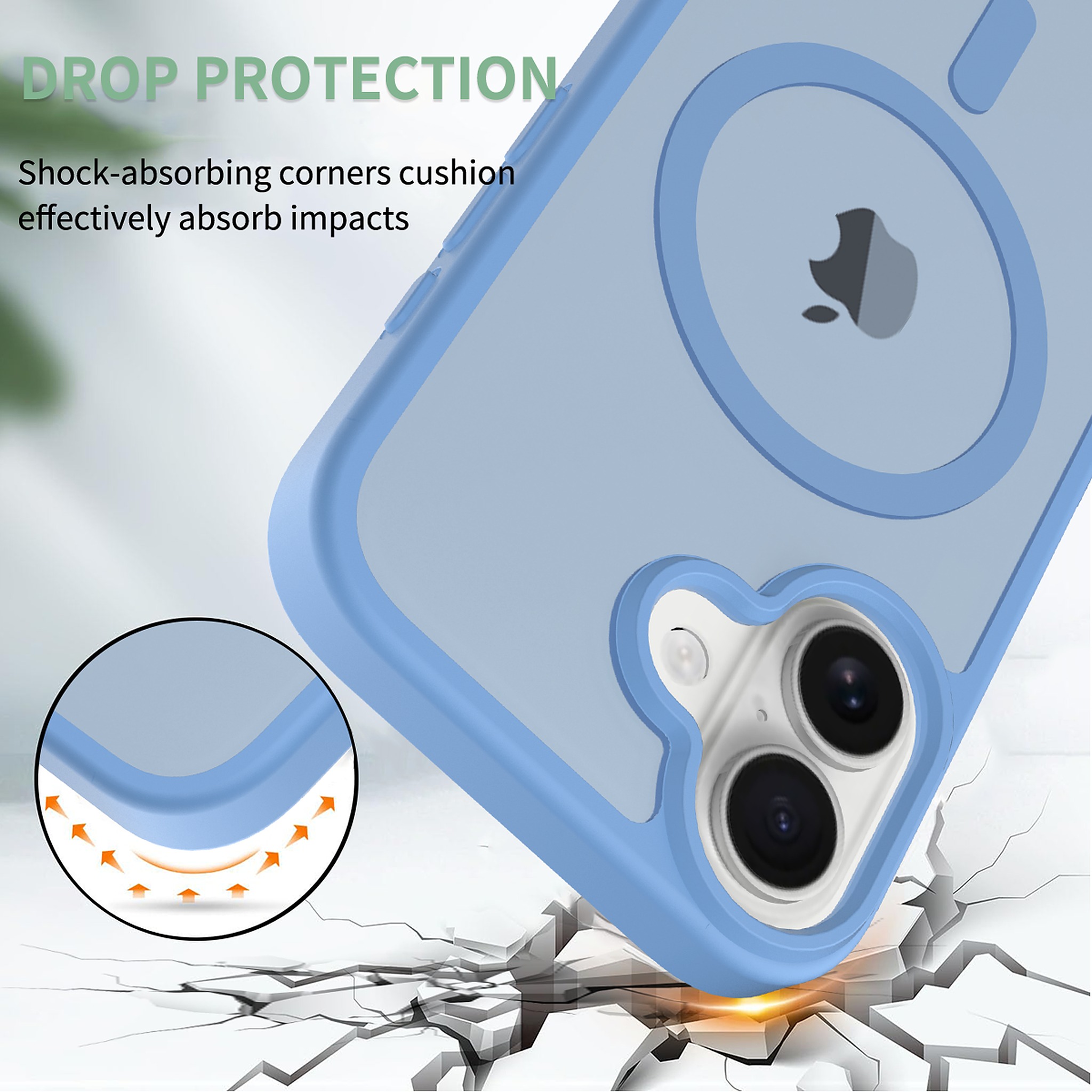 SendaFit Matte Skin-Feel Two-in-One MagSafe Case for iPhone 17 detail 13