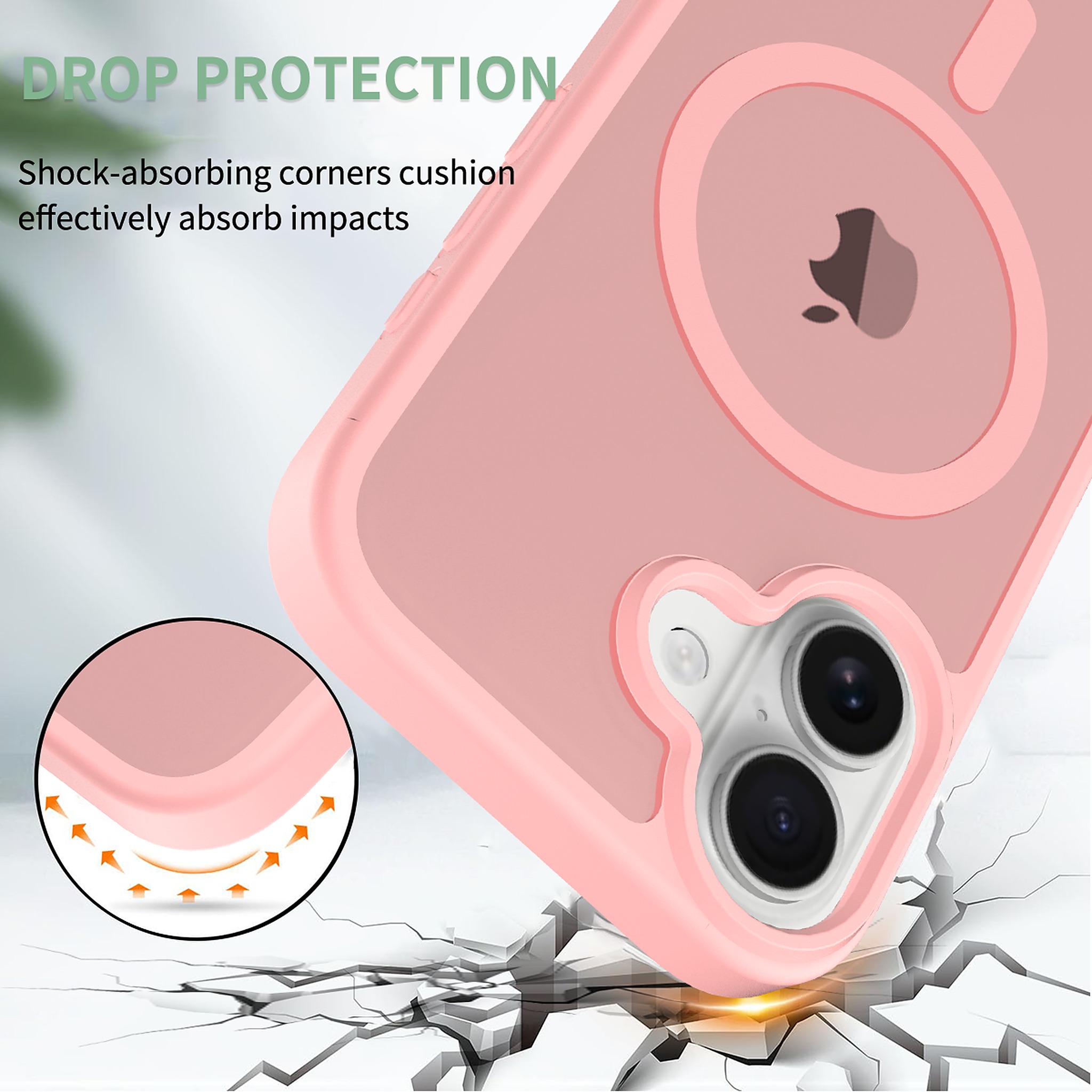 SendaFit Matte Skin-Feel Two-in-One MagSafe Case for iPhone 17 detail 15