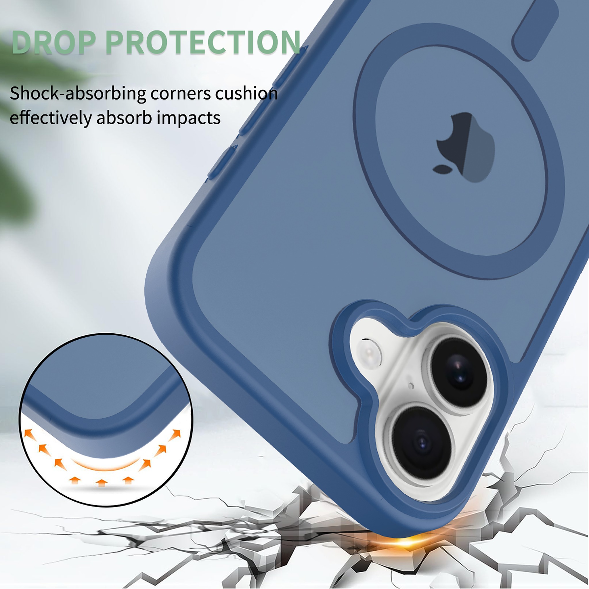 SendaFit Matte Skin-Feel Two-in-One MagSafe Case for iPhone 17 detail 18