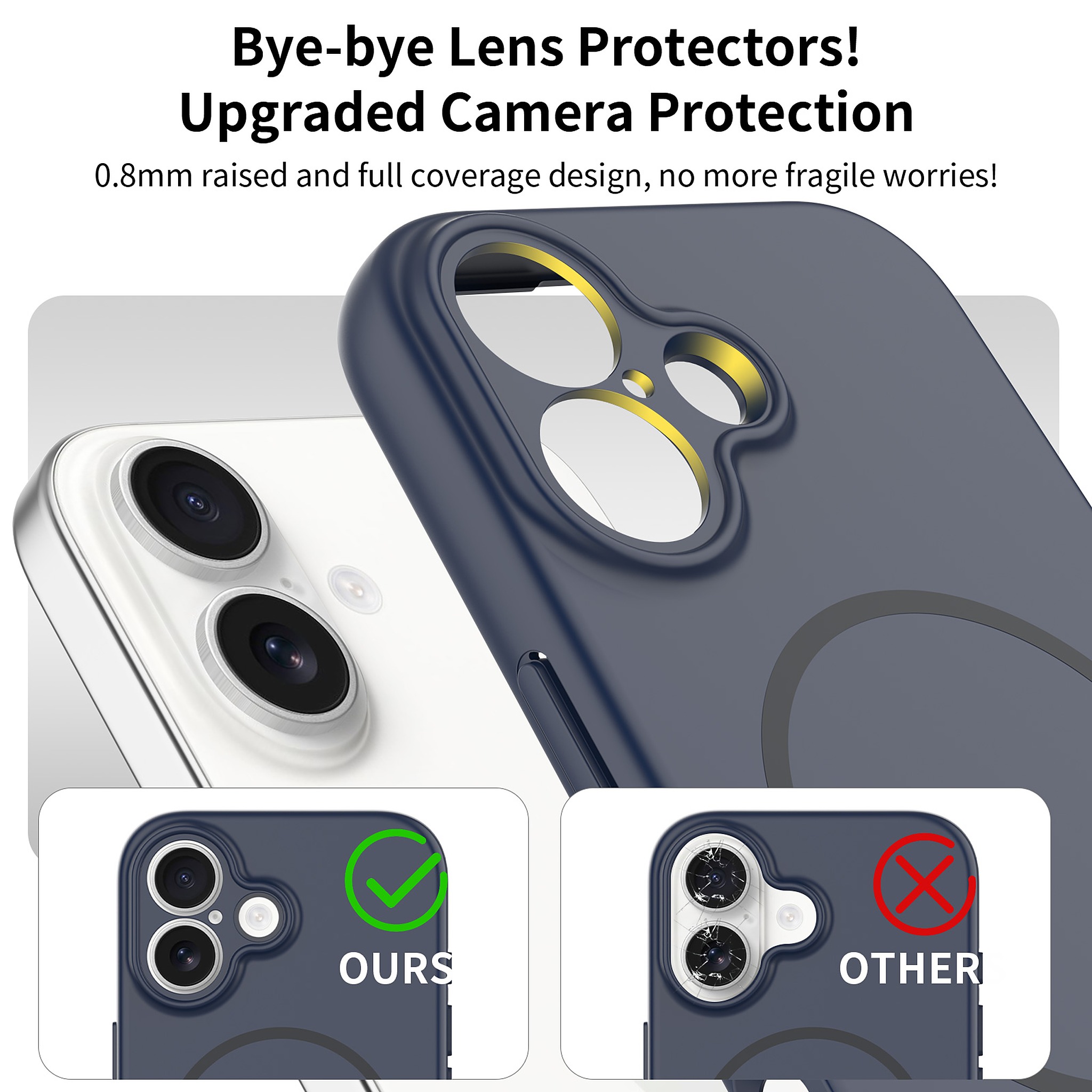 SendaFit Solid-Color Two-in-One MagSafe Case for iPhone 17 detail 1