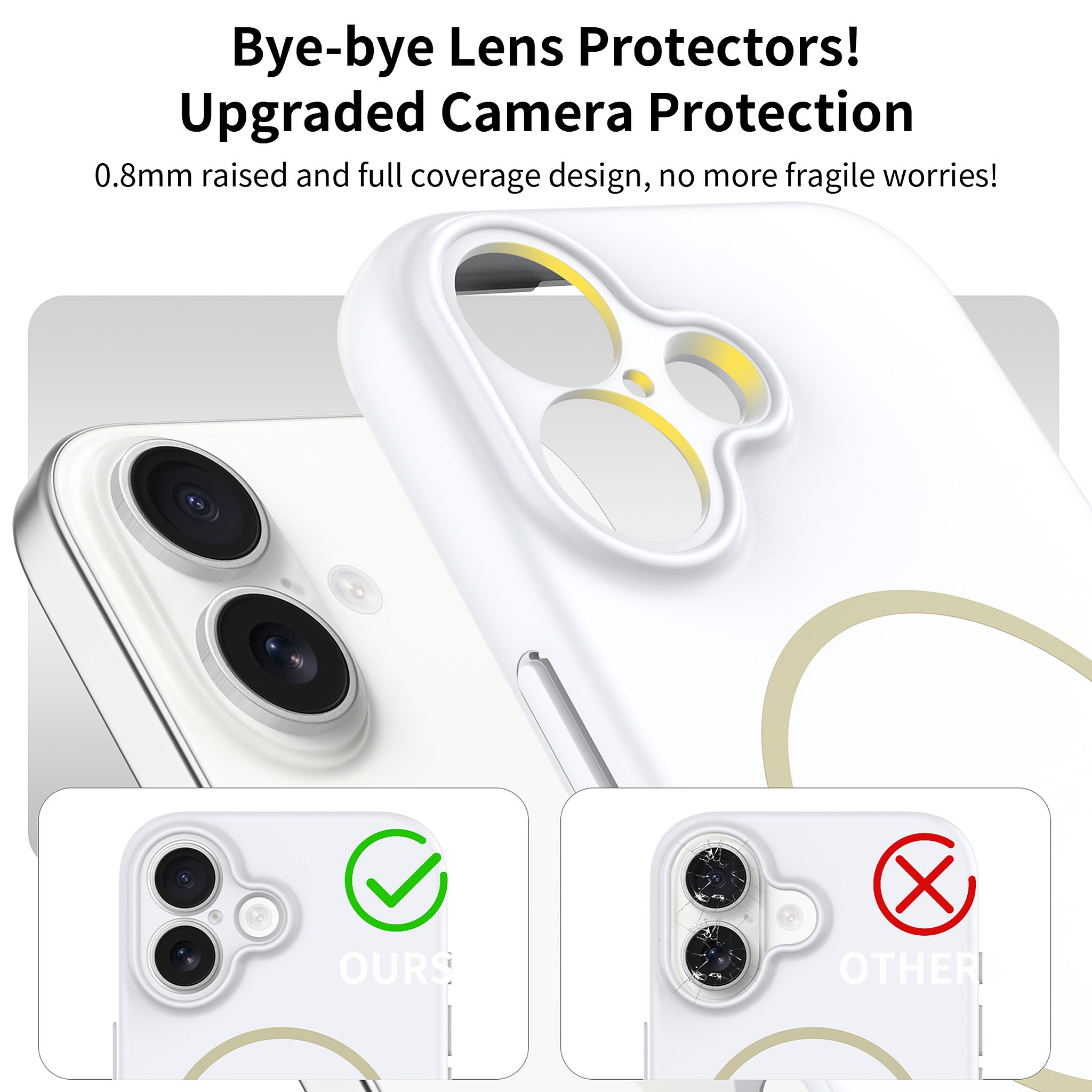 SendaFit Solid-Color Two-in-One MagSafe Case for iPhone 17 detail 4