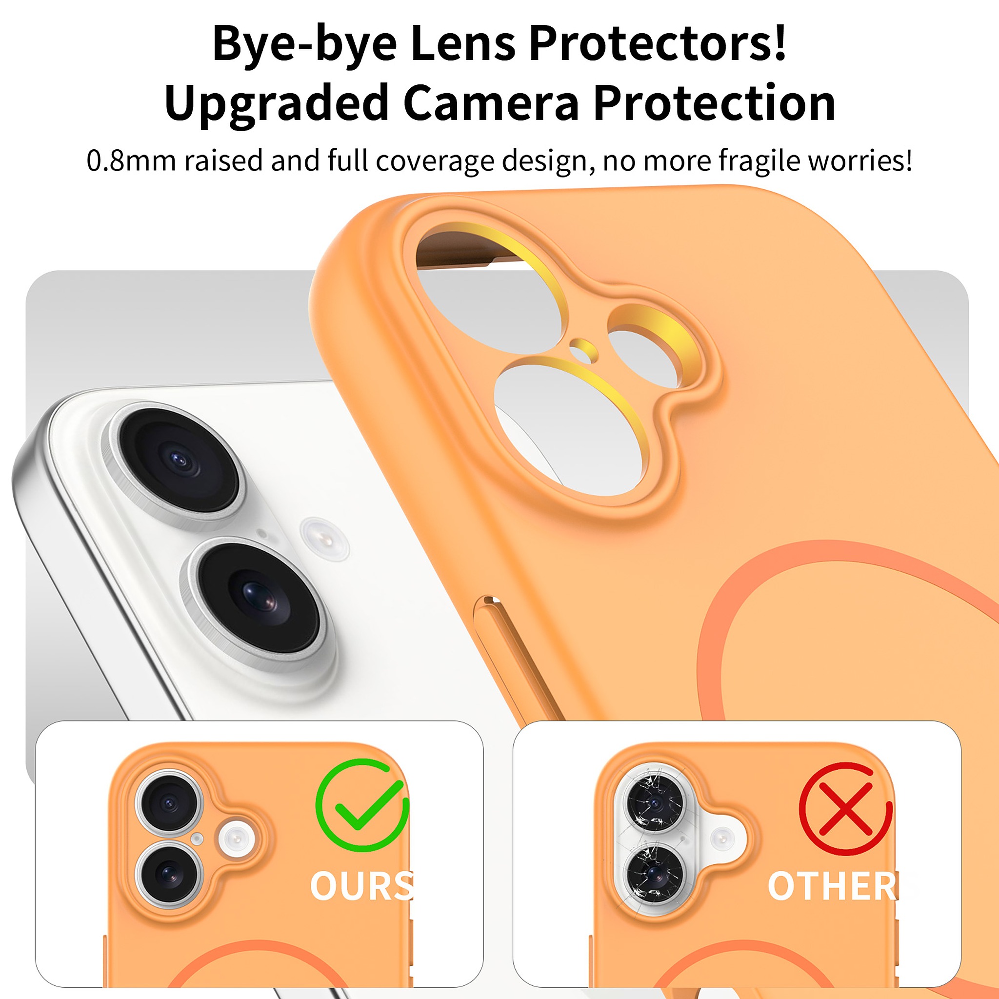 SendaFit Solid-Color Two-in-One MagSafe Case for iPhone 17 detail 6