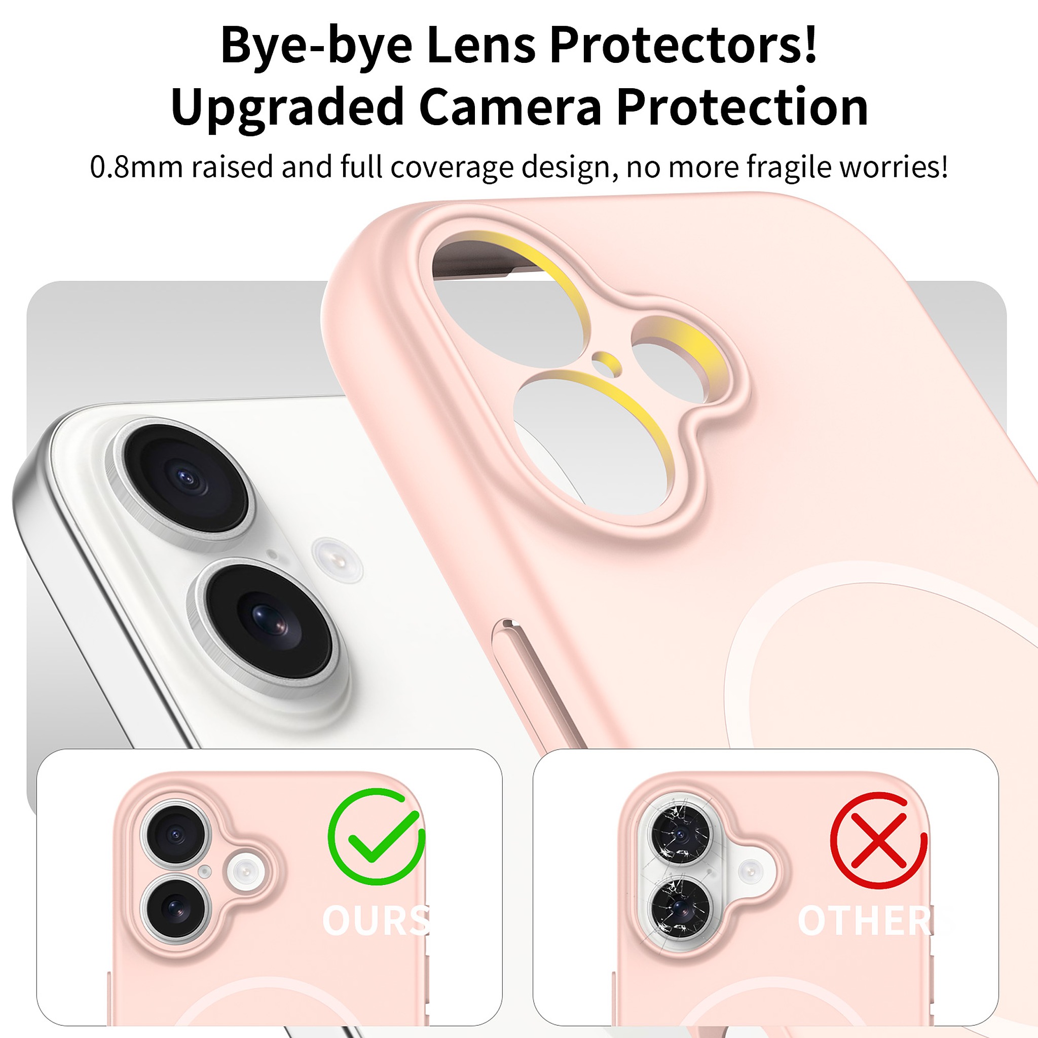 SendaFit Solid-Color Two-in-One MagSafe Case for iPhone 17 detail 7