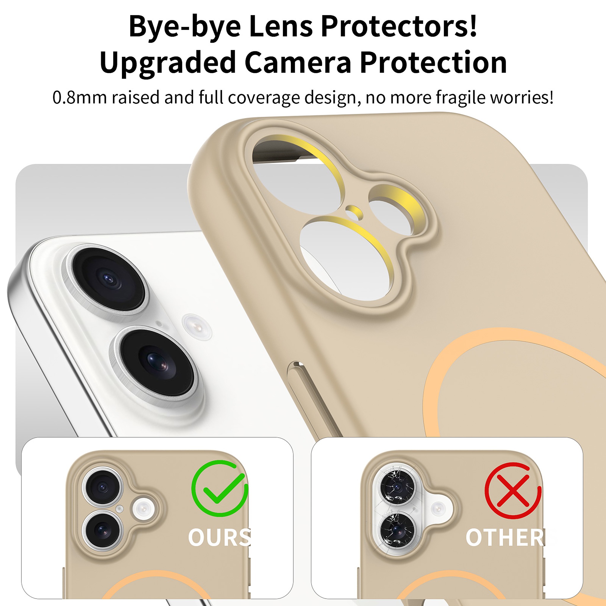 SendaFit Solid-Color Two-in-One MagSafe Case for iPhone 17 detail 8