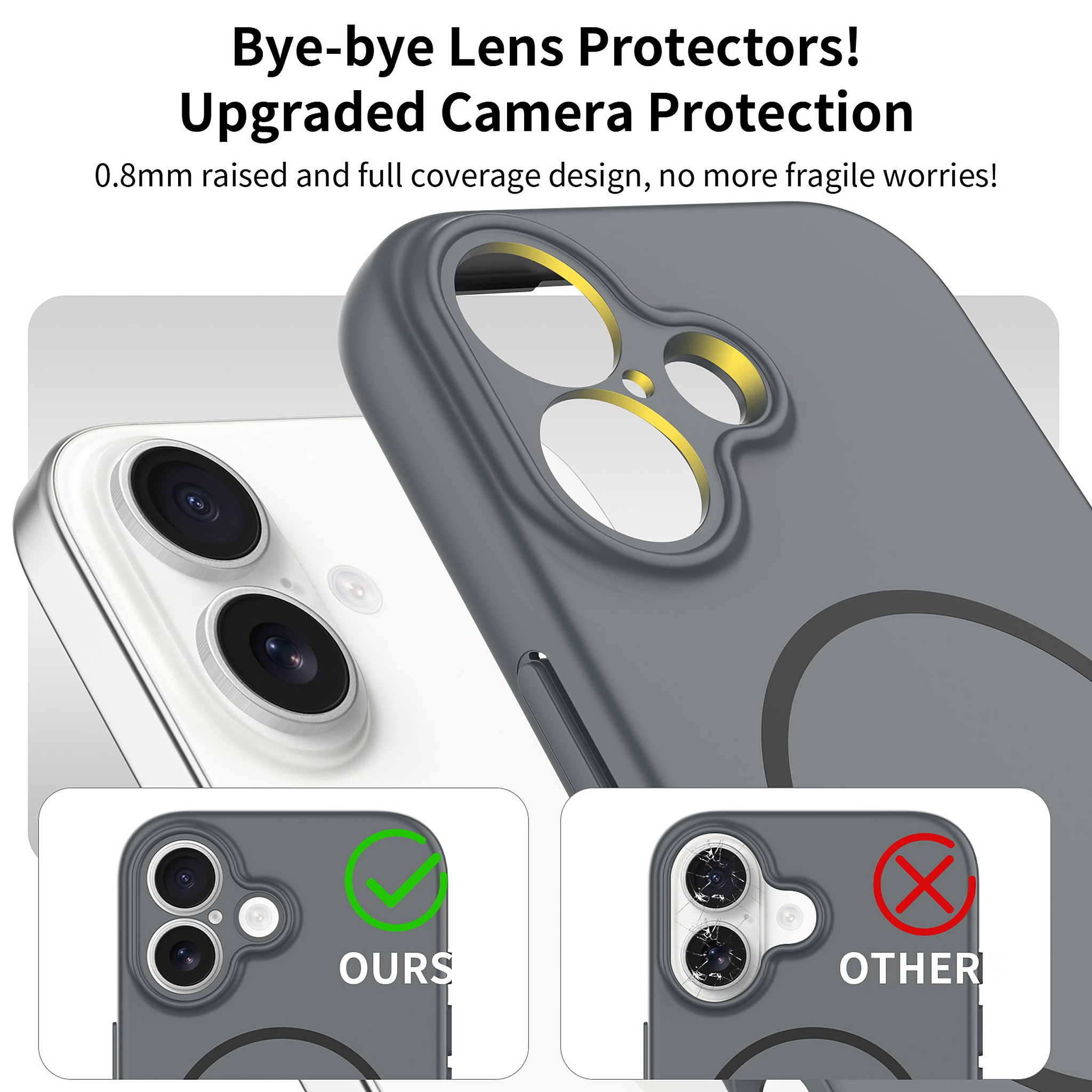 SendaFit Solid-Color Two-in-One MagSafe Case for iPhone 17 detail 9