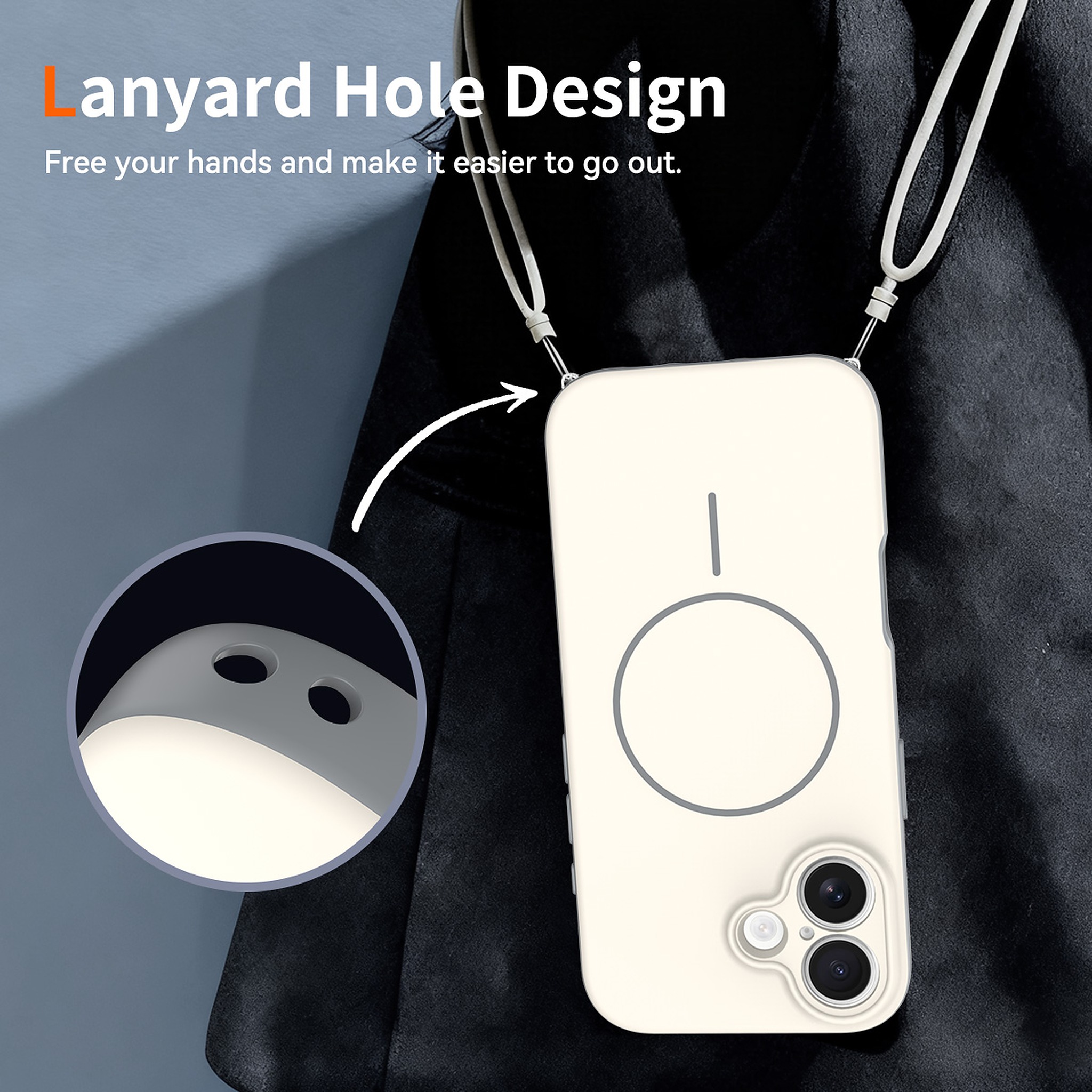SendaFit Two-Tone Two-in-One MagSafe Case for iPhone 17 detail 15