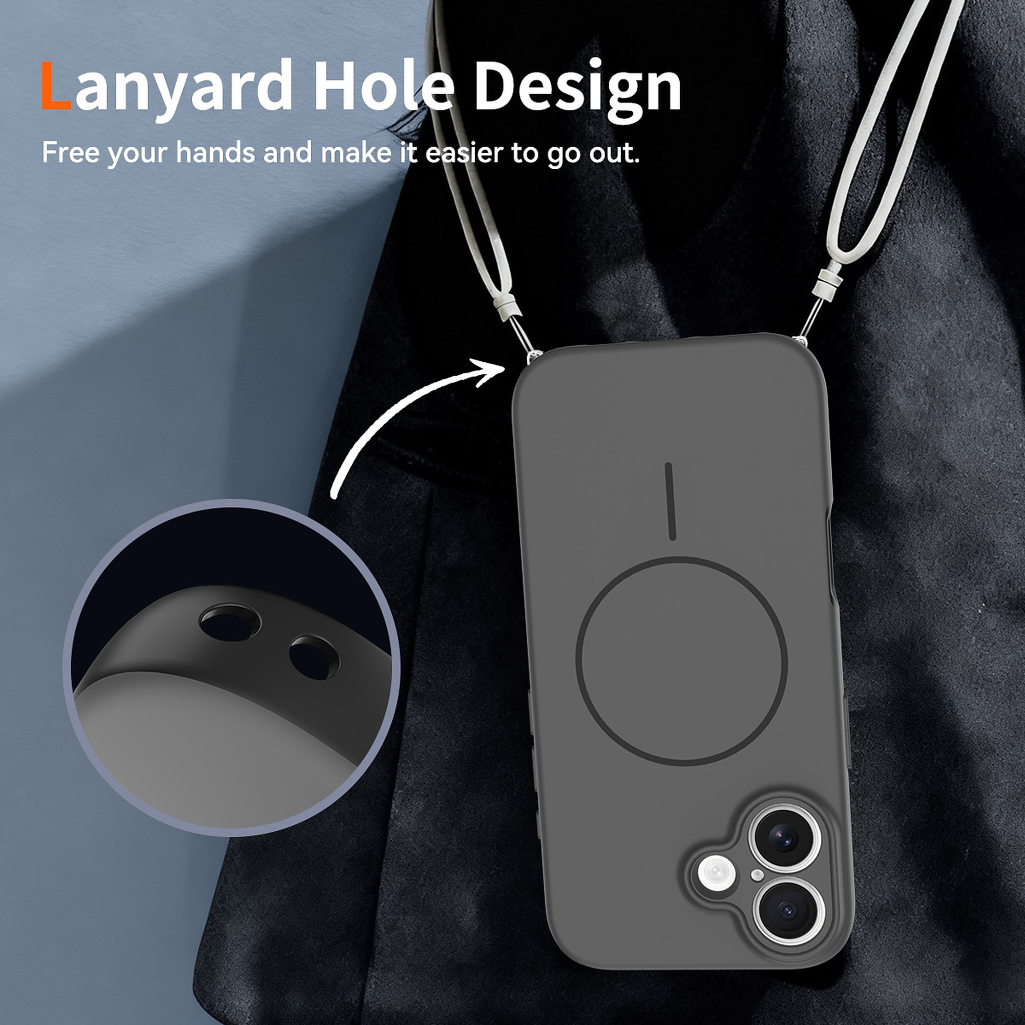 SendaFit Two-Tone Two-in-One MagSafe Case for iPhone 17 detail 18