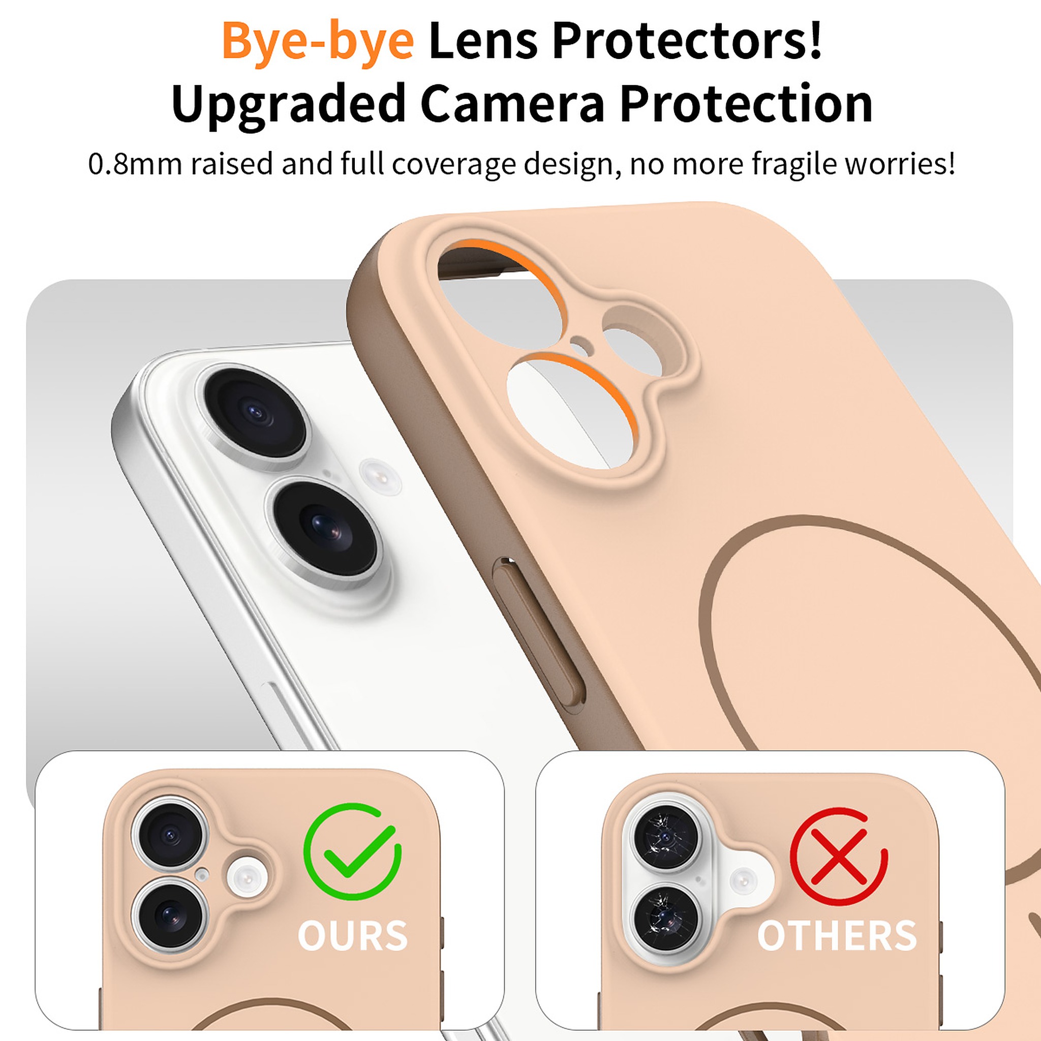 SendaFit Two-Tone Two-in-One MagSafe Case for iPhone 17 detail 4