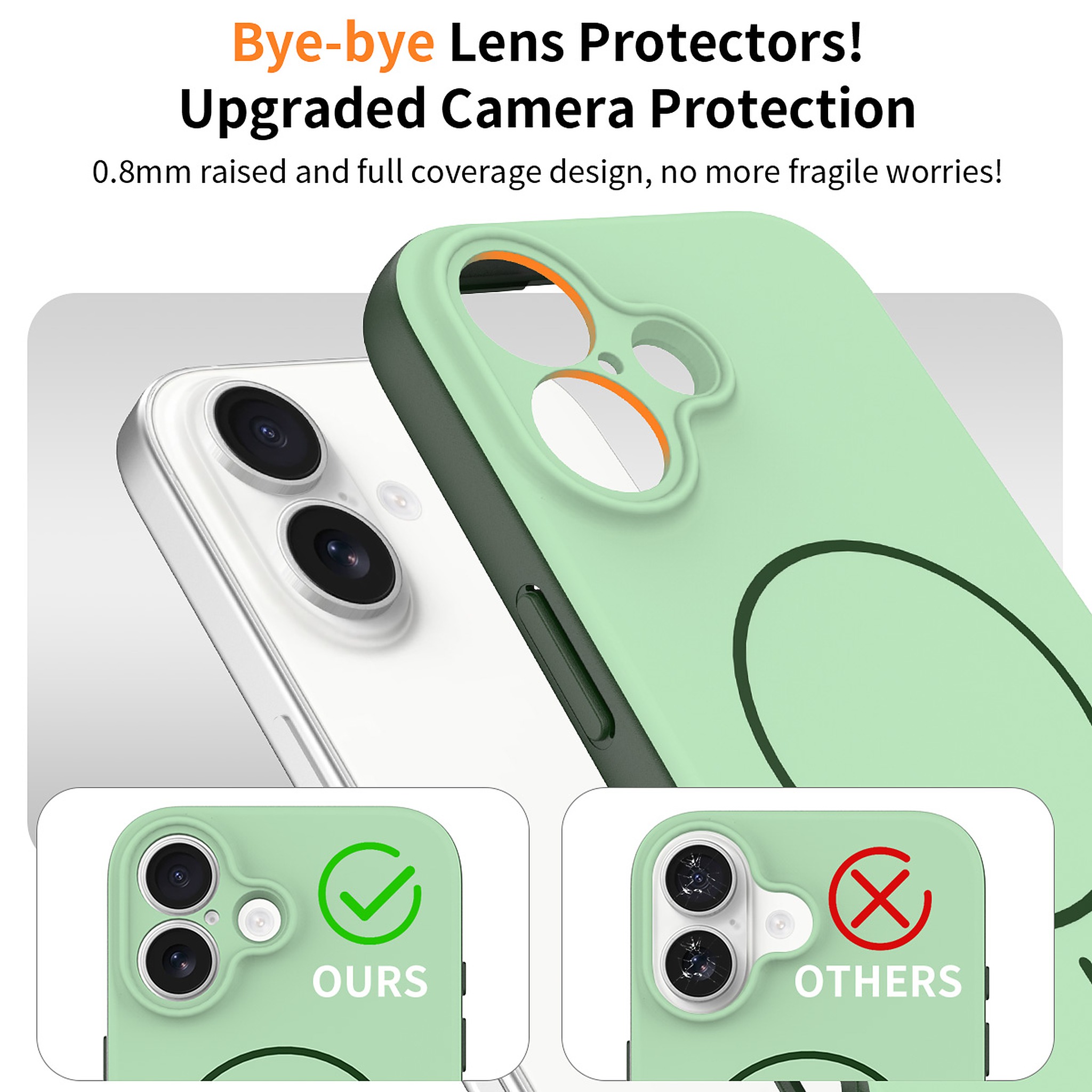 SendaFit Two-Tone Two-in-One MagSafe Case for iPhone 17 detail 7