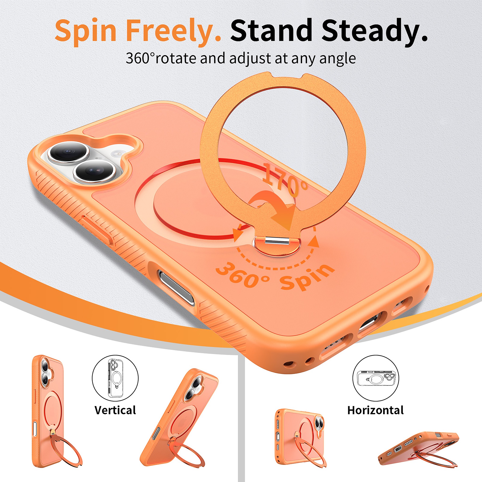 SendaFit 360° Full-Body Two-in-One Case for iPhone 17 detail 11