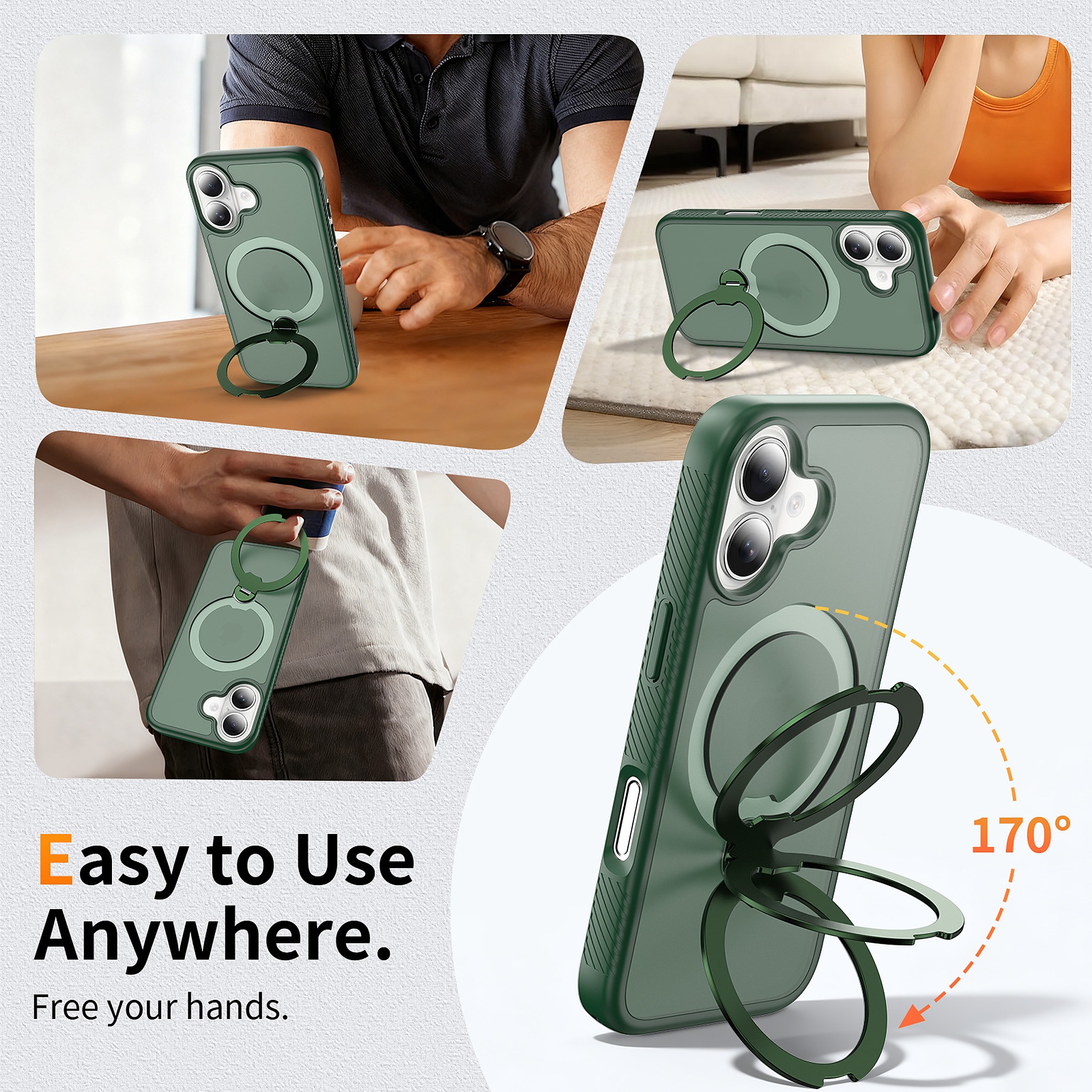 SendaFit 360° Full-Body Two-in-One Case for iPhone 17 detail 6