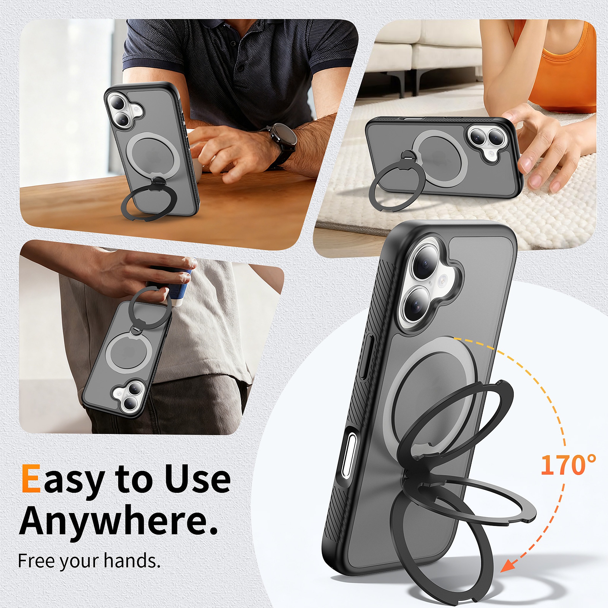 SendaFit 360° Full-Body Two-in-One Case for iPhone 17 detail 8