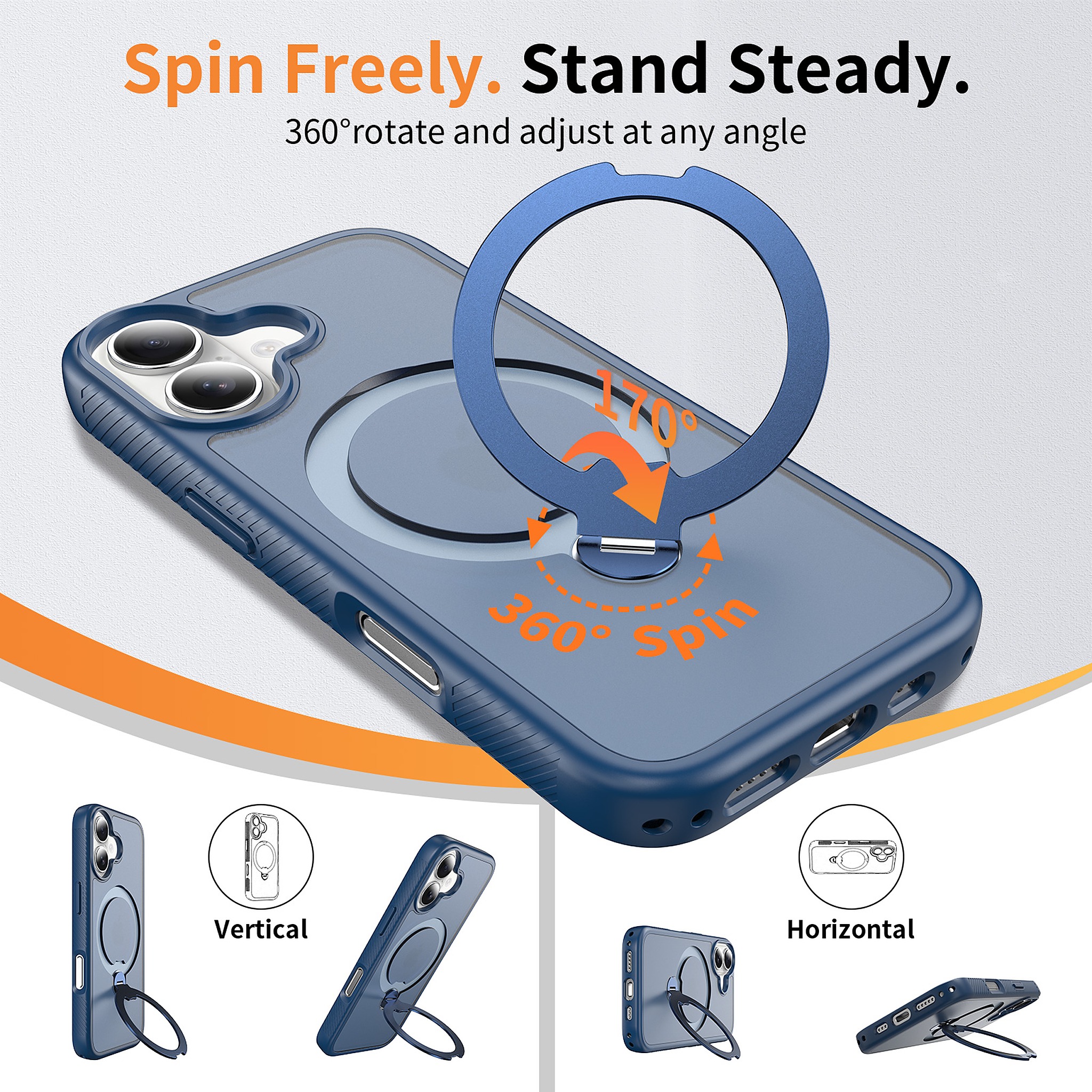 SendaFit 360° Full-Body Two-in-One Case for iPhone 17 detail 9