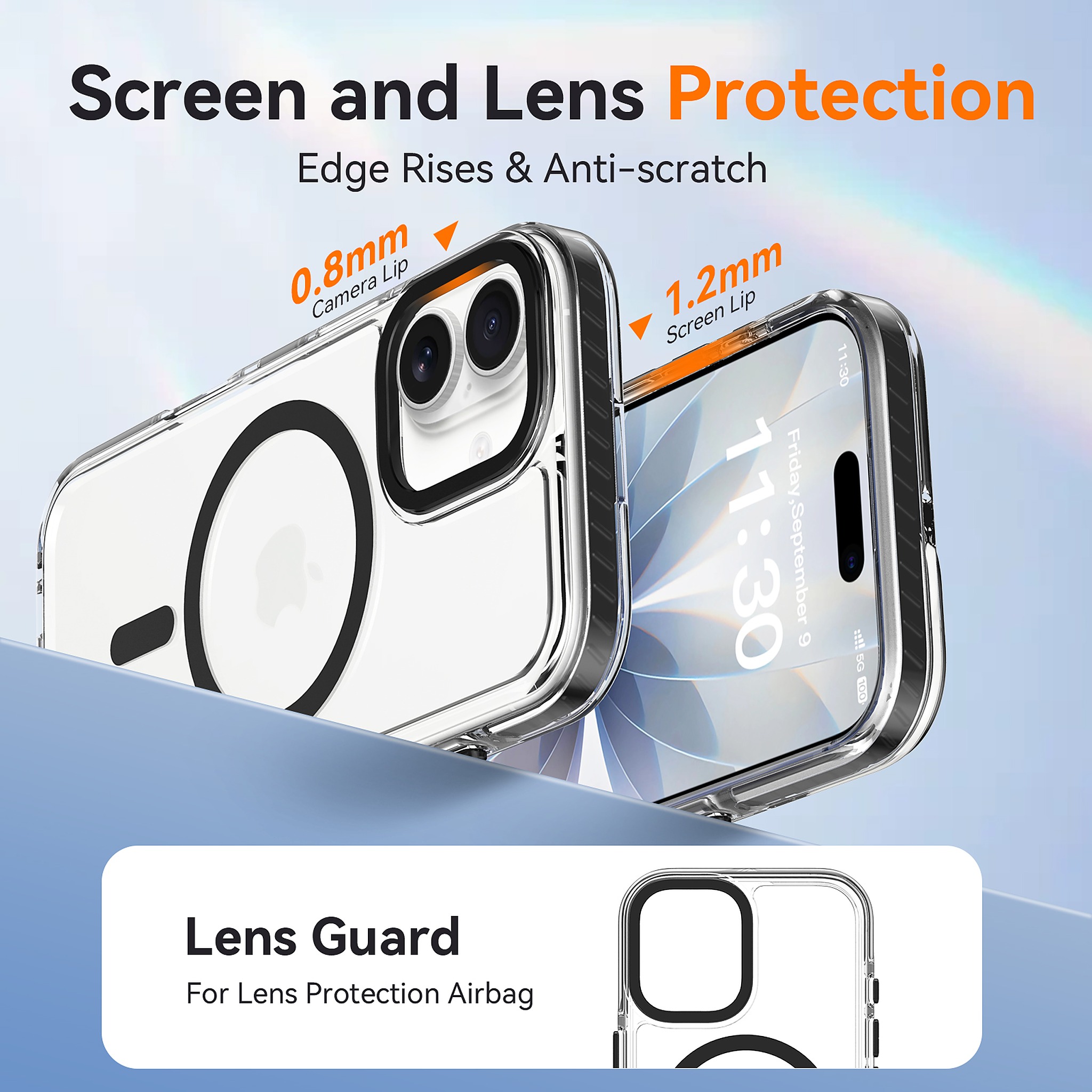 SendaFit Iridescent Two-Tone MagSafe Case for iPhone 17 detail 22