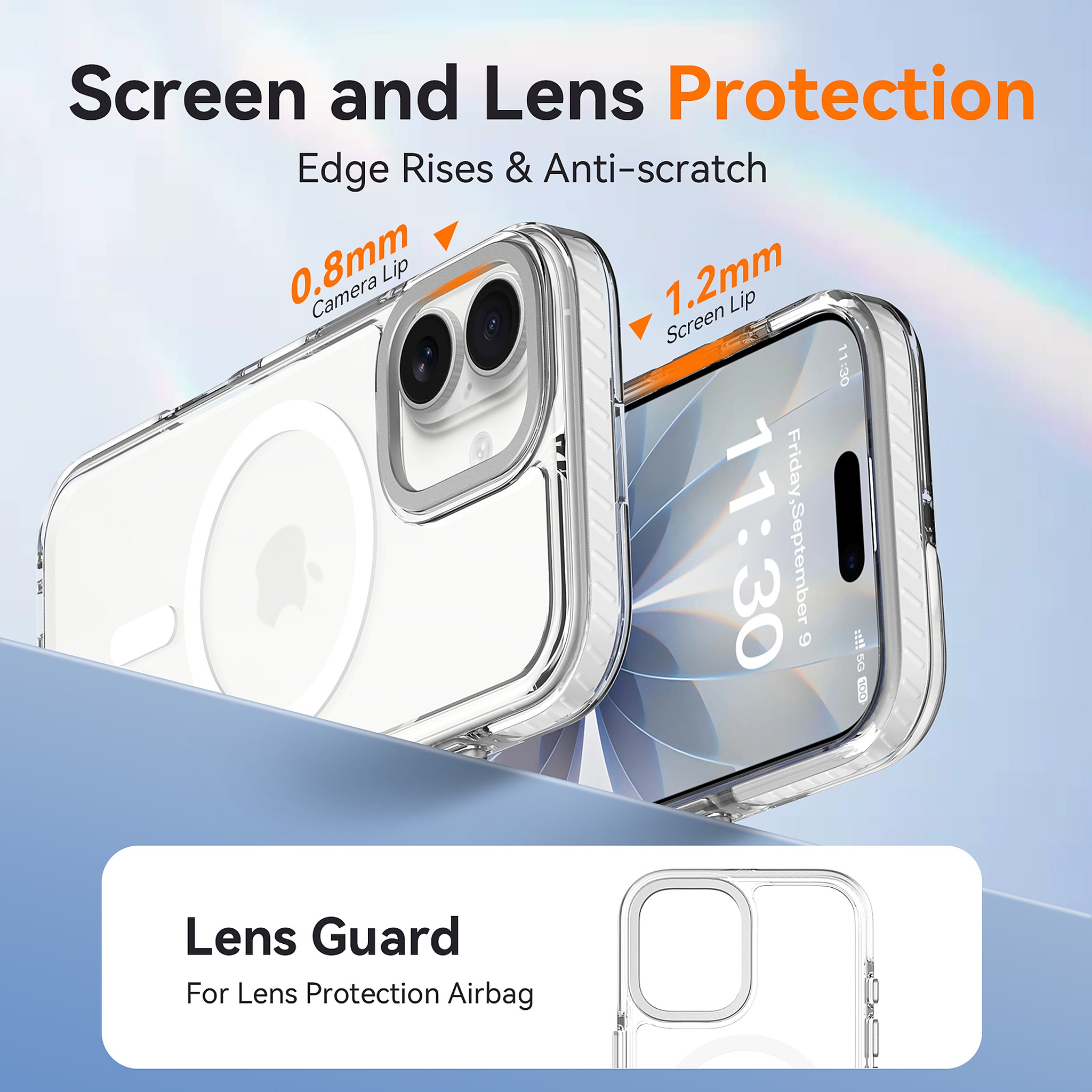 SendaFit Iridescent Two-Tone MagSafe Case for iPhone 17 detail 24