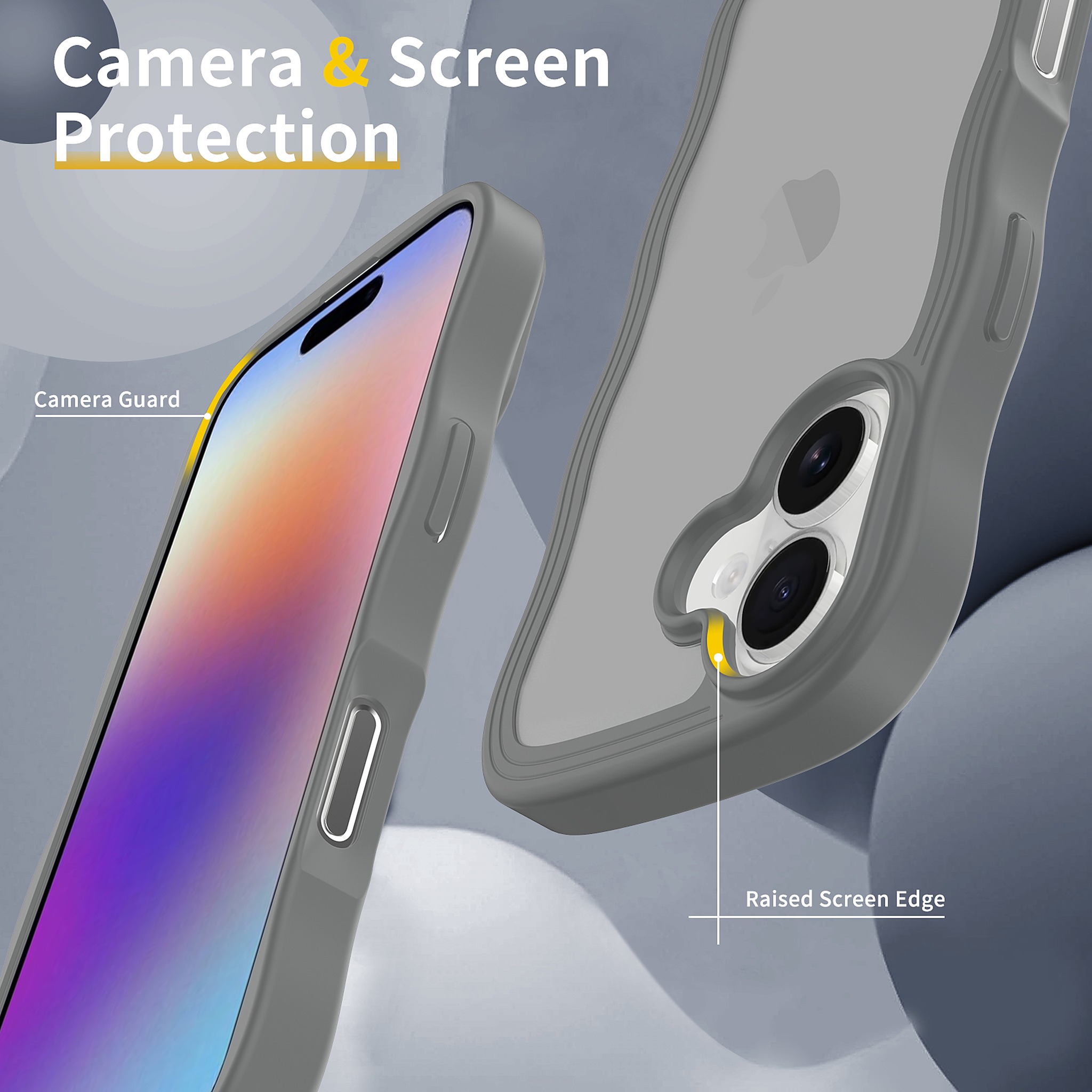 SendaFit Wavy Matte Two-in-One Case for iPhone 17 detail 10