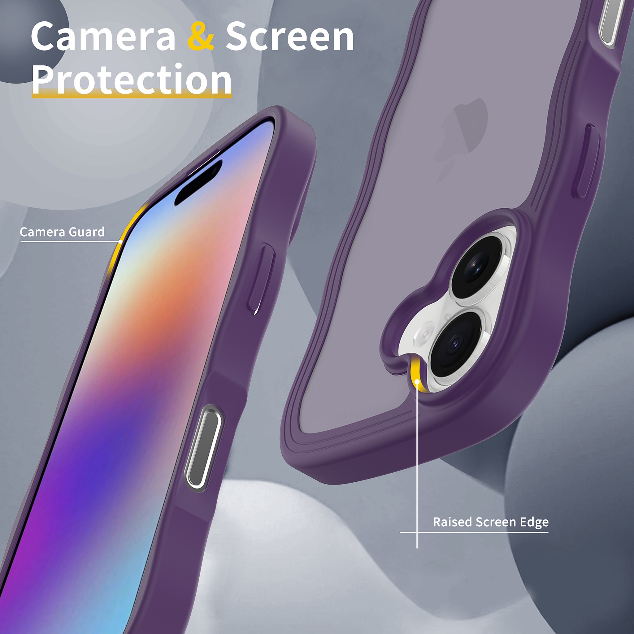 SendaFit Wavy Matte Two-in-One Case for iPhone 17 detail 22