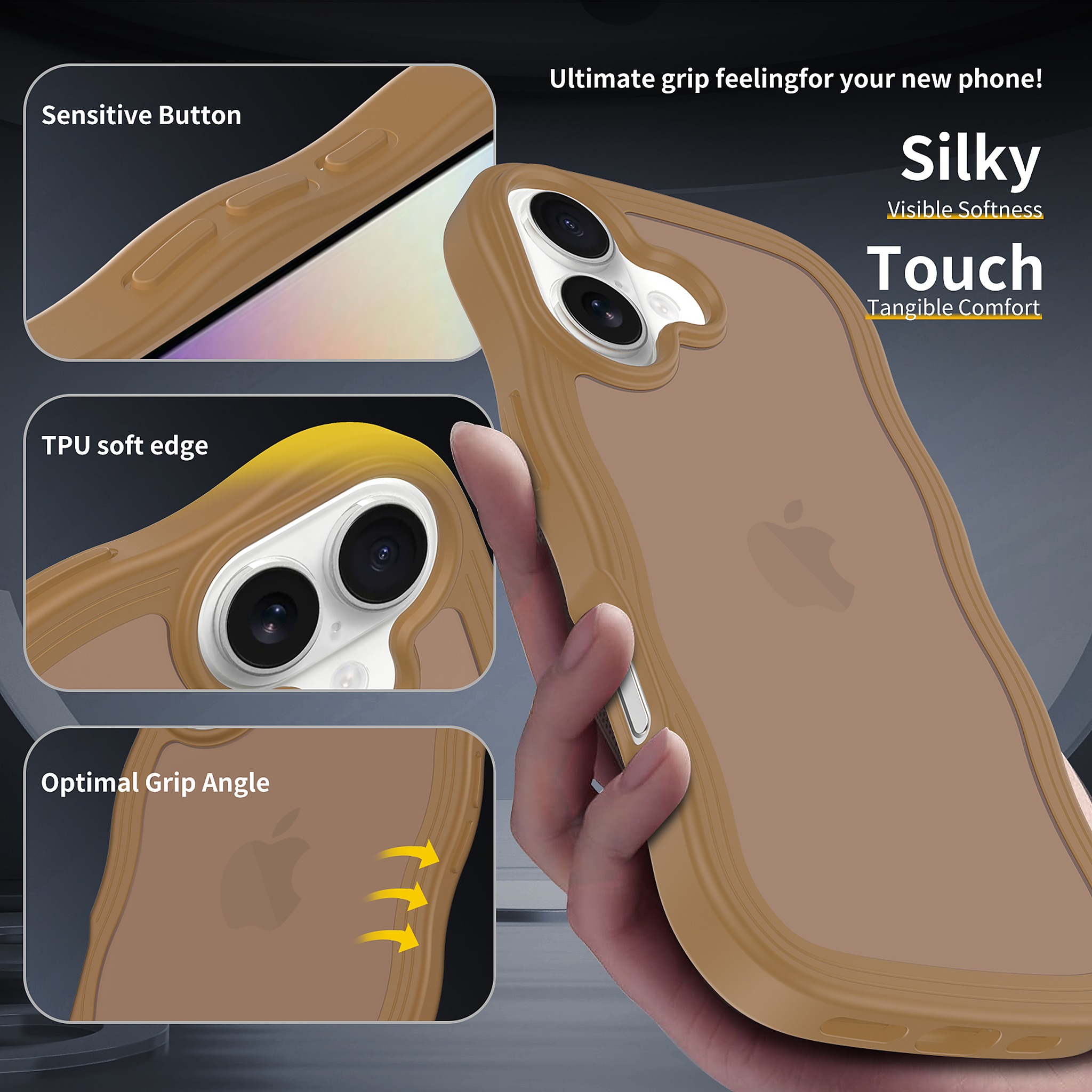SendaFit Wavy Matte Two-in-One Case for iPhone 17 detail 23