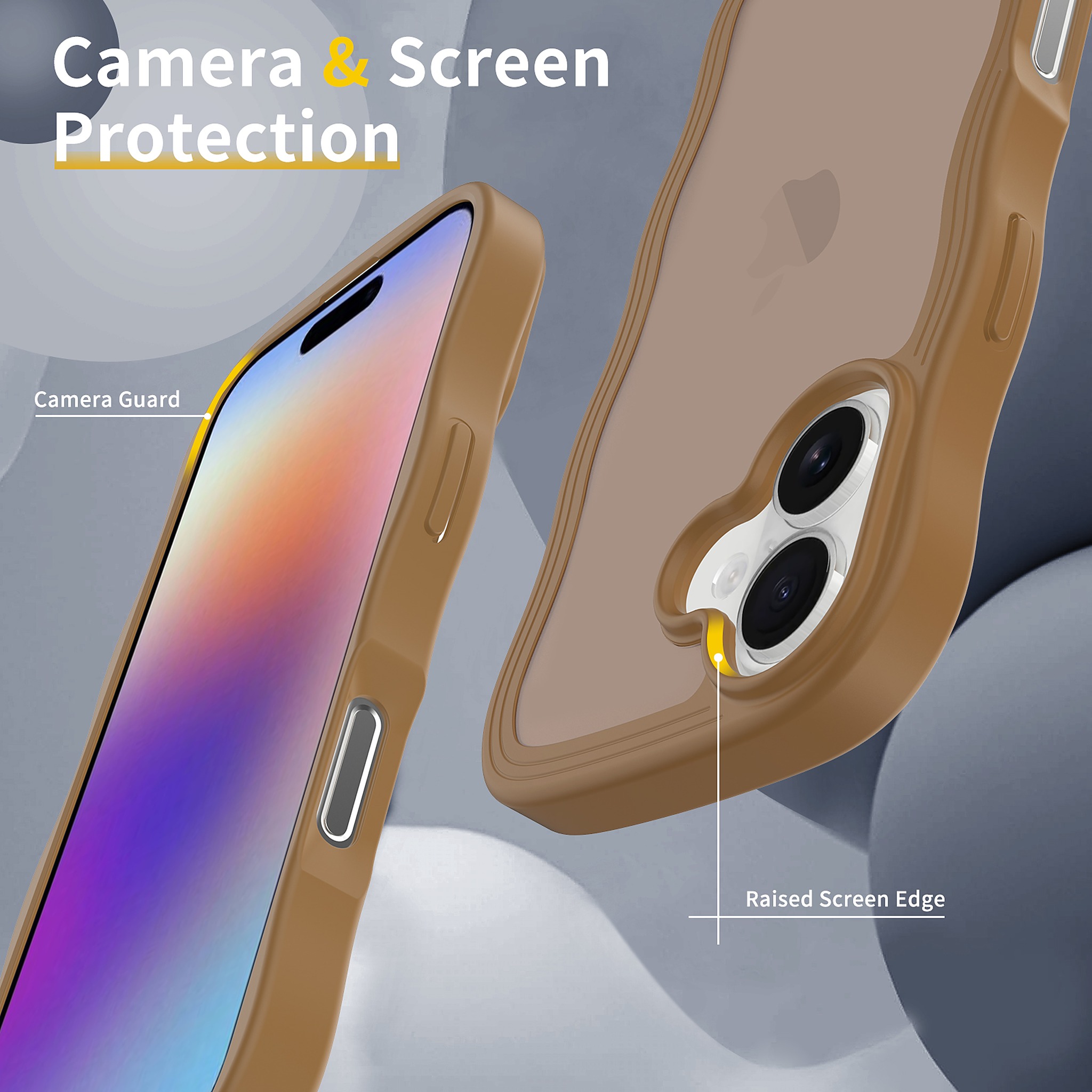 SendaFit Wavy Matte Two-in-One Case for iPhone 17 detail 3