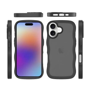 SendaFit Wavy Matte Two-in-One Case for iPhone 17