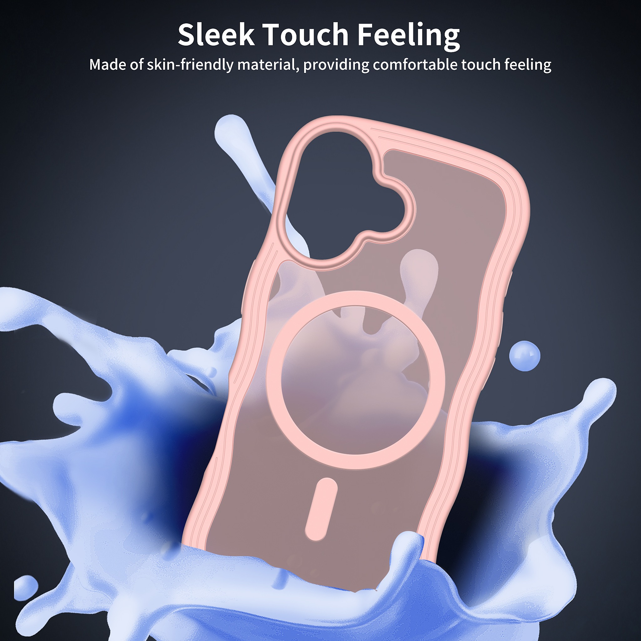 SendaFit Wavy Matte Two-in-One MagSafe Case for iPhone 17 detail 12