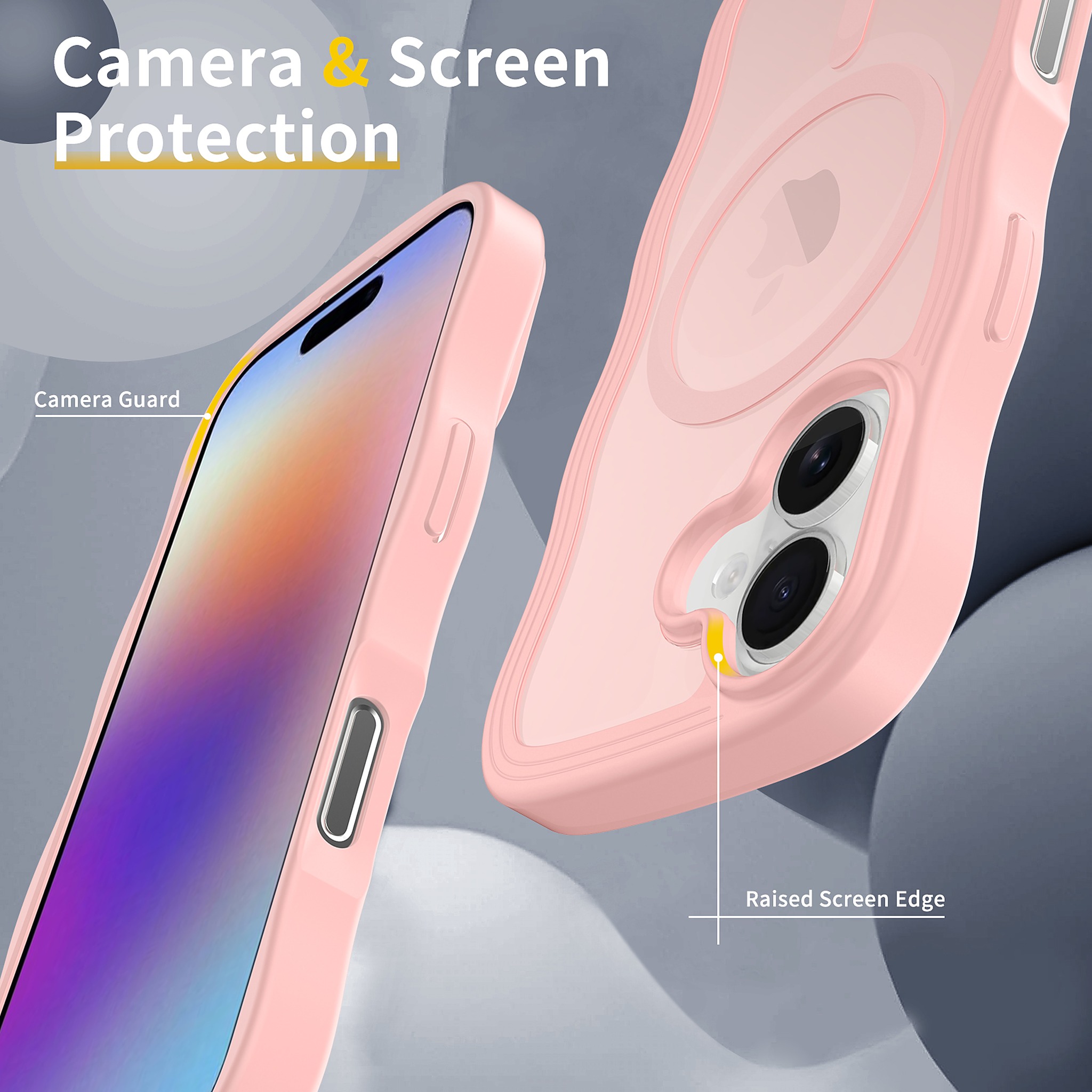 SendaFit Wavy Matte Two-in-One MagSafe Case for iPhone 17 detail 14