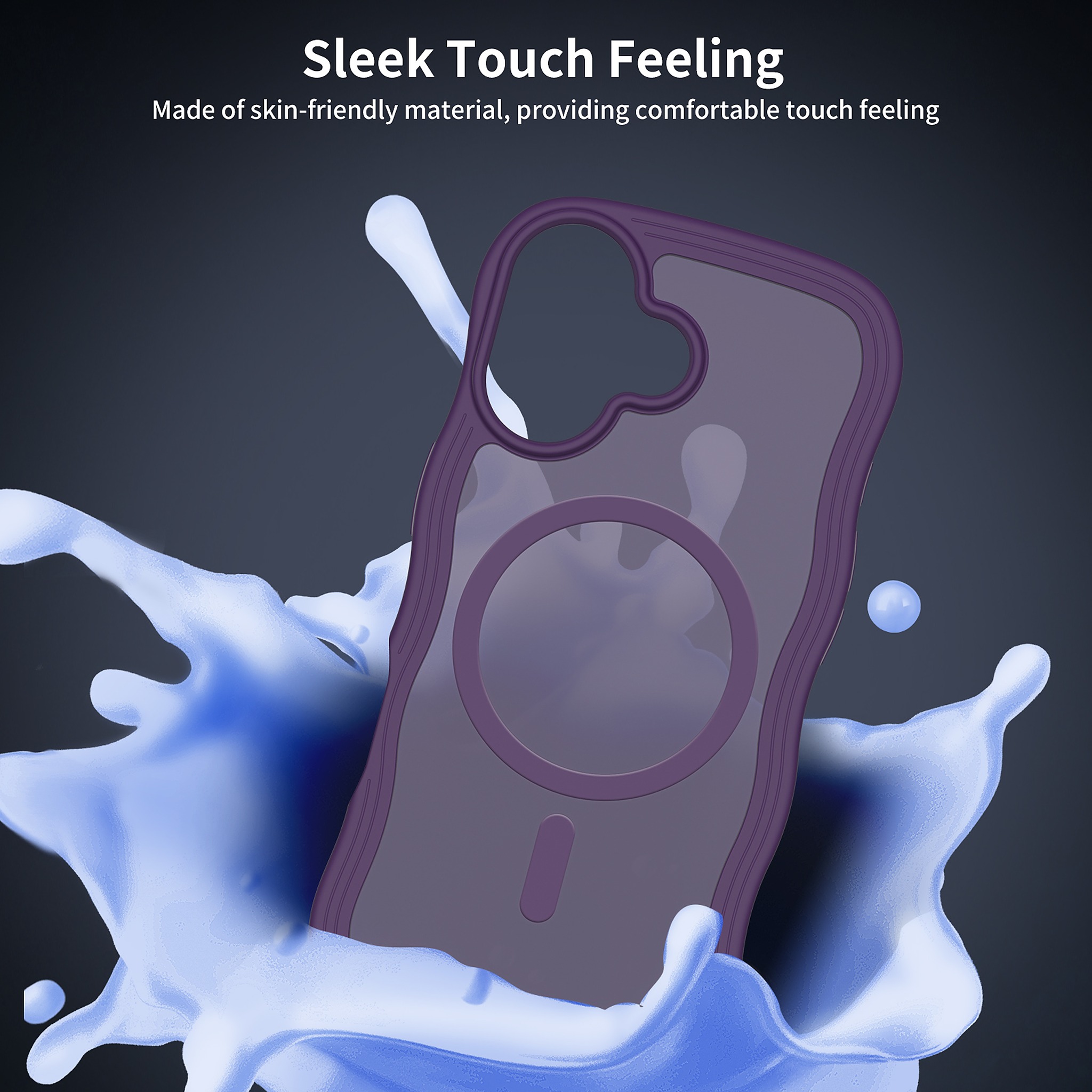 SendaFit Wavy Matte Two-in-One MagSafe Case for iPhone 17 detail 16