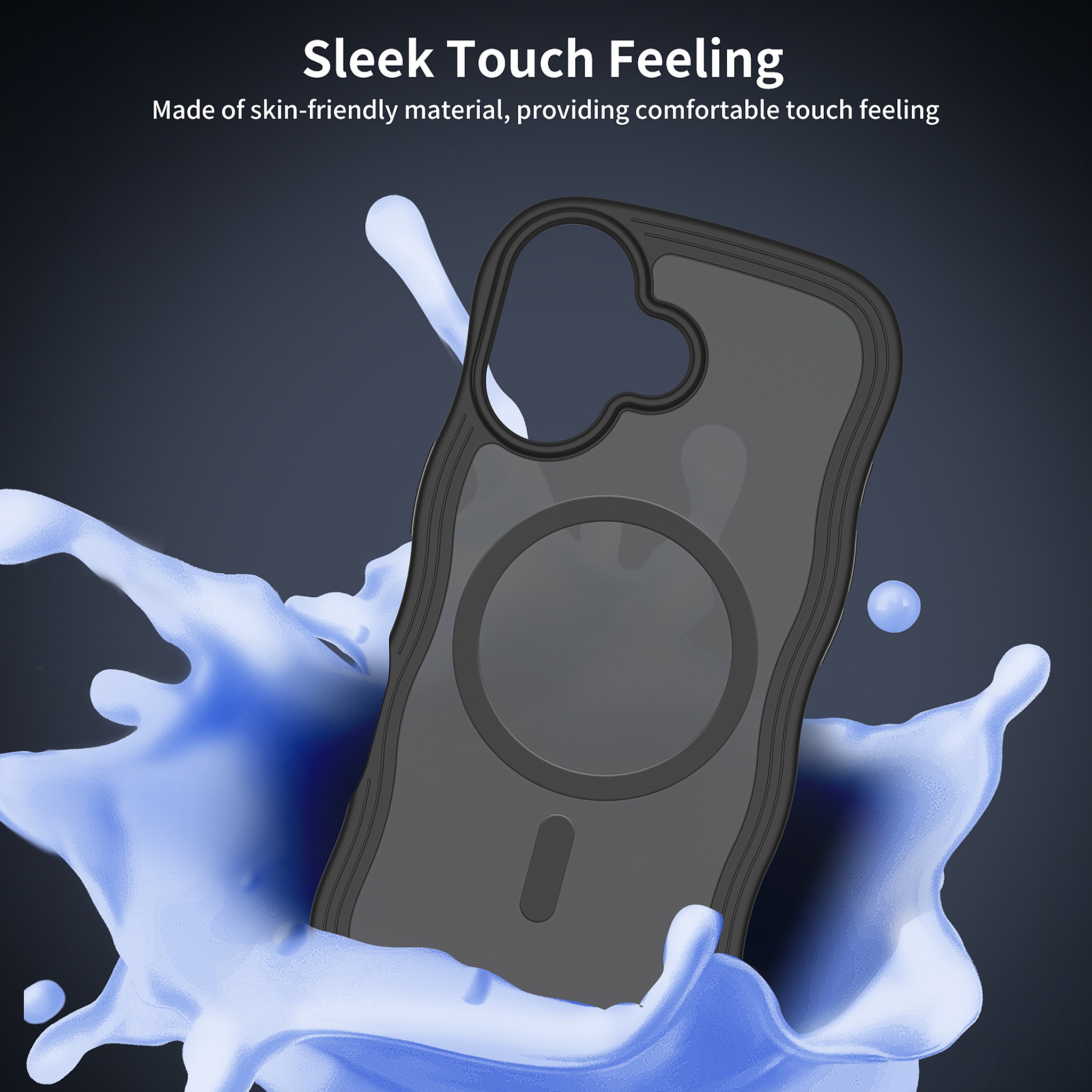 SendaFit Wavy Matte Two-in-One MagSafe Case for iPhone 17 detail 18