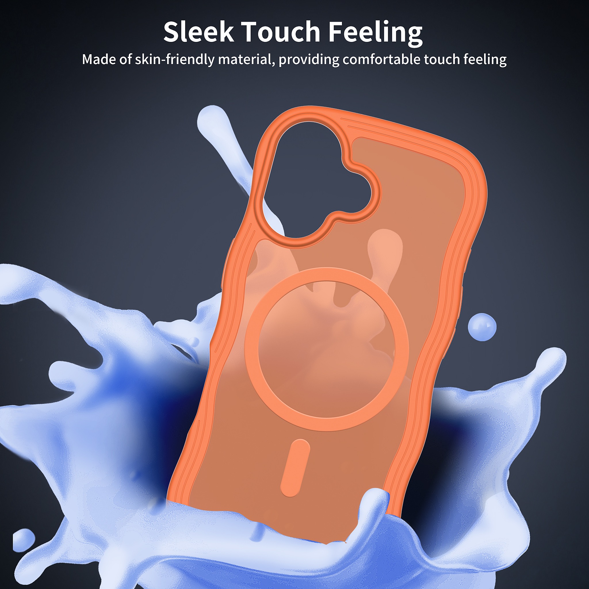 SendaFit Wavy Matte Two-in-One MagSafe Case for iPhone 17 detail 27