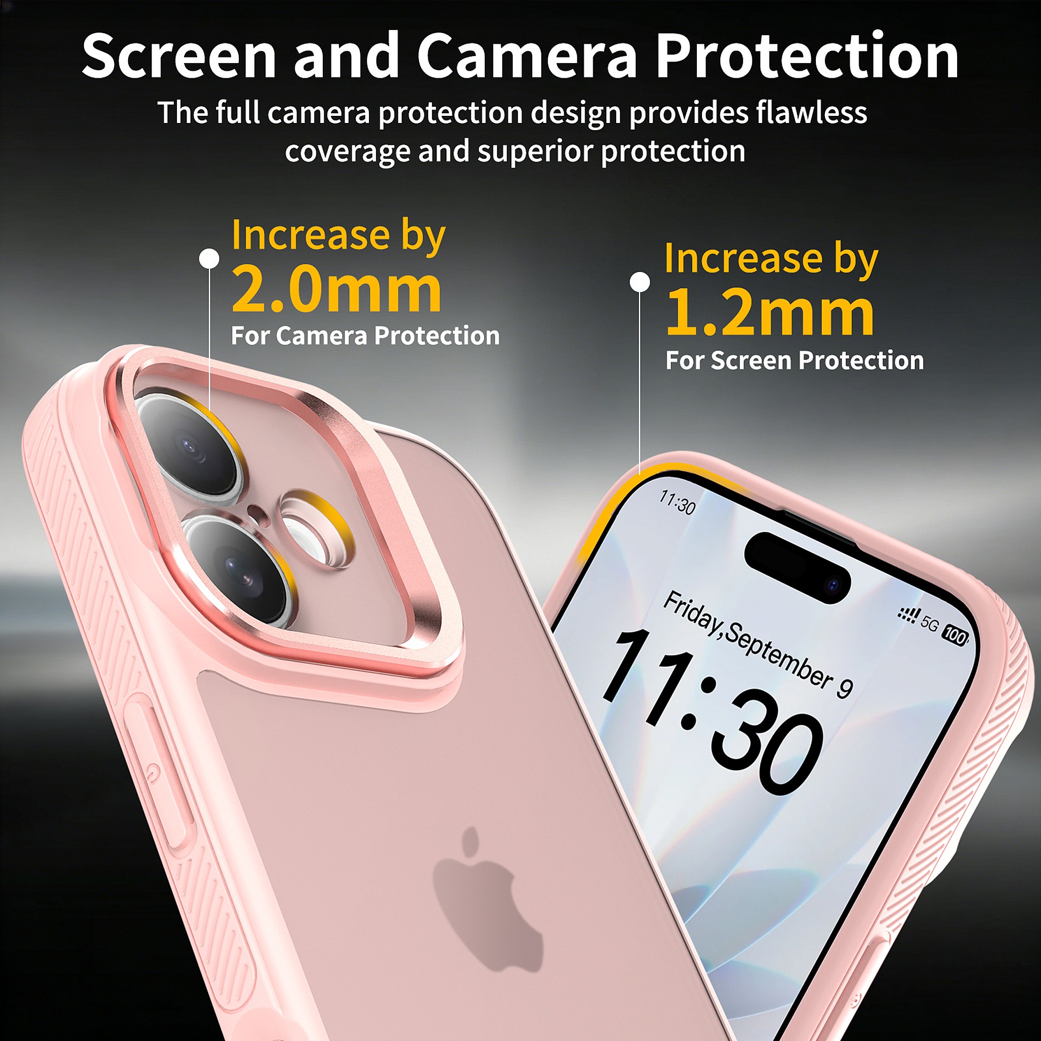 SendaFit Precise-Cutout Camera Stand Case for iPhone 17 detail 10