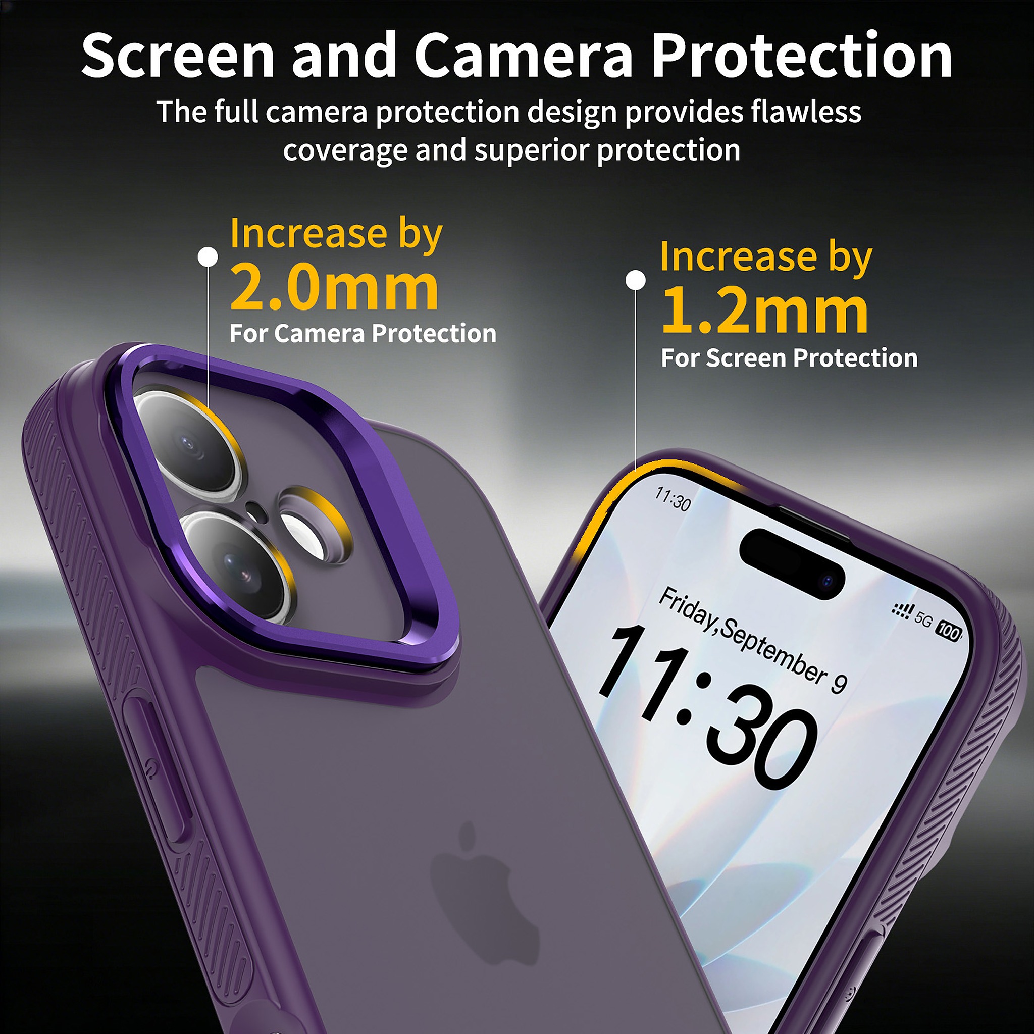 SendaFit Precise-Cutout Camera Stand Case for iPhone 17 detail 14
