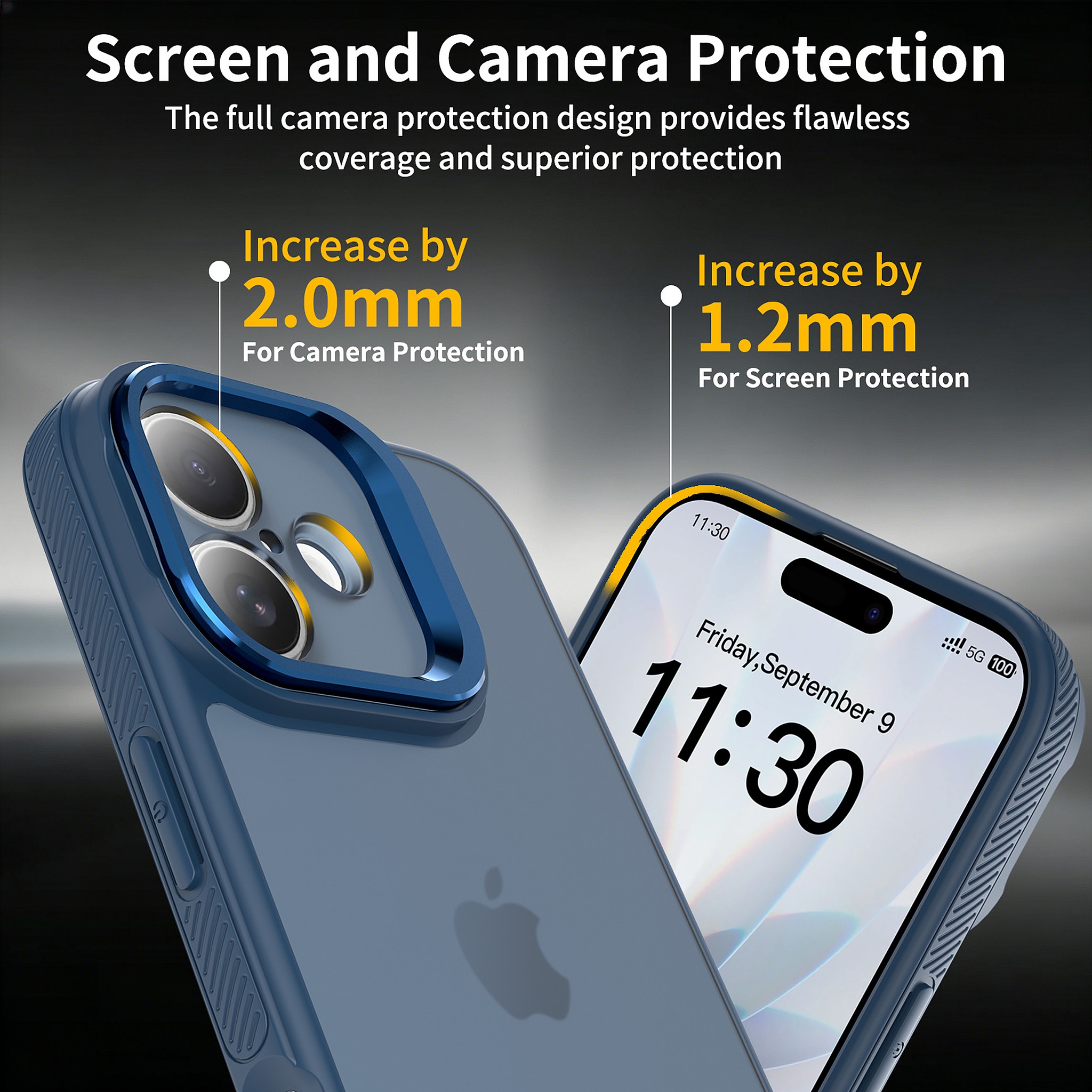SendaFit Precise-Cutout Camera Stand Case for iPhone 17 detail 2