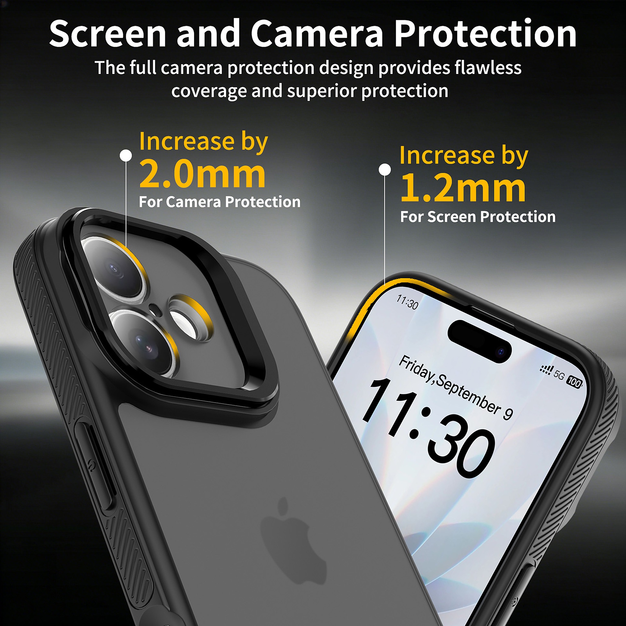 SendaFit Precise-Cutout Camera Stand Case for iPhone 17 detail 22