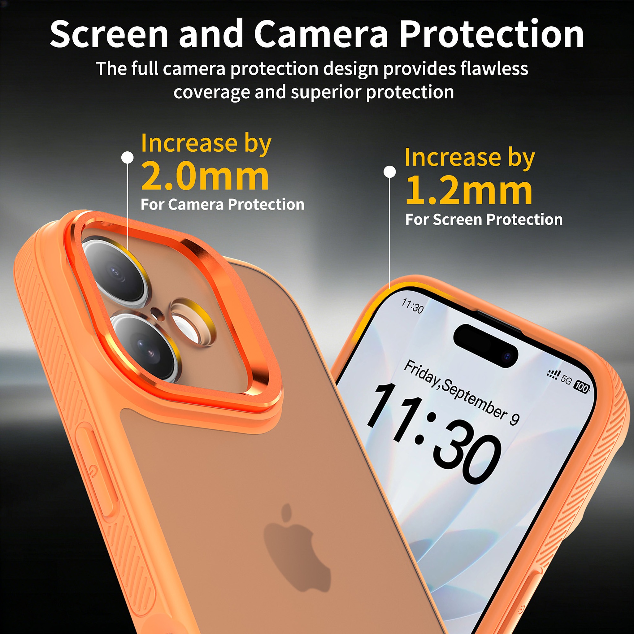 SendaFit Precise-Cutout Camera Stand Case for iPhone 17 detail 6